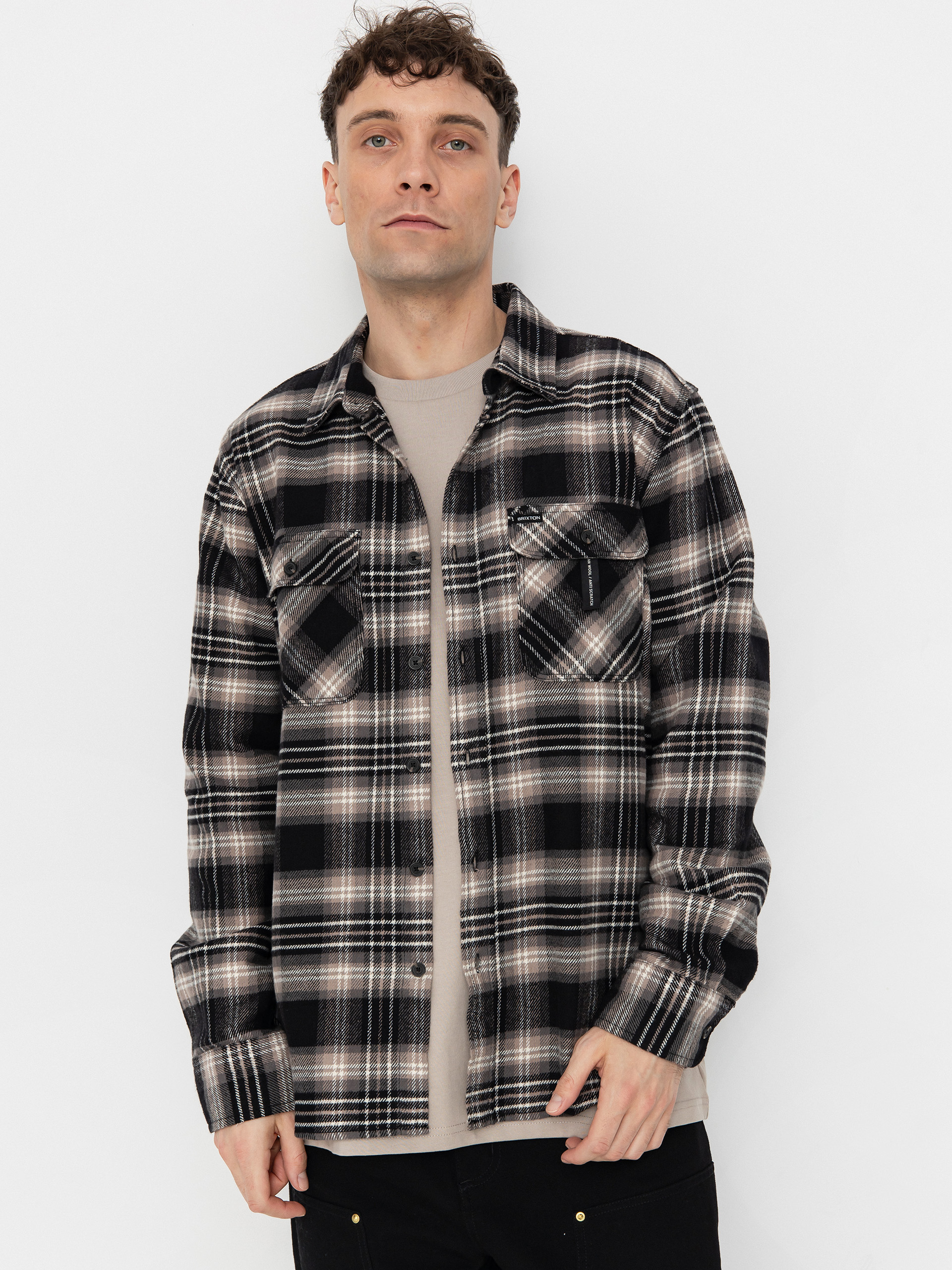 Риза Brixton Bowery Flannel