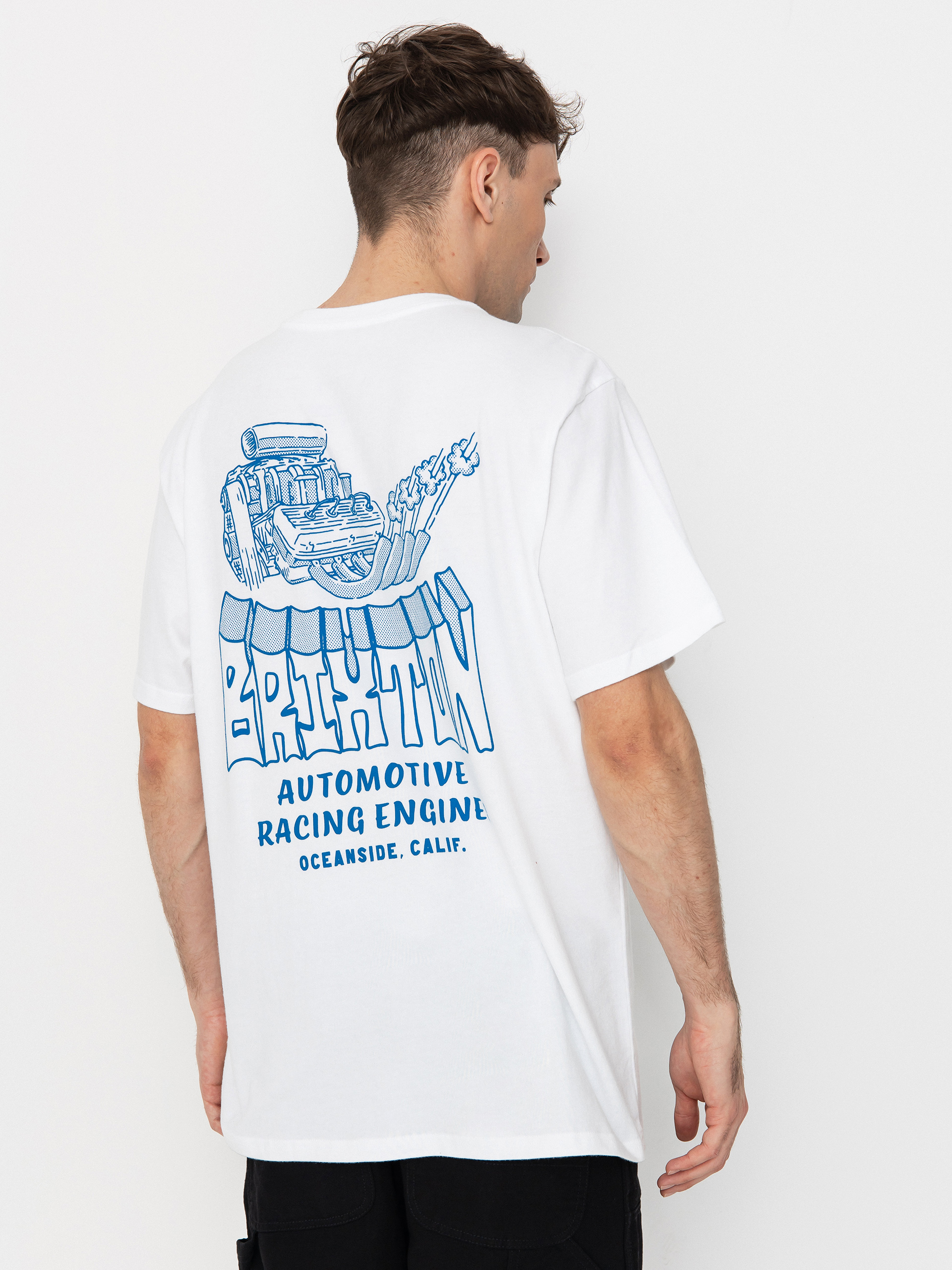 Тениска Brixton Horsepower Stt (white)