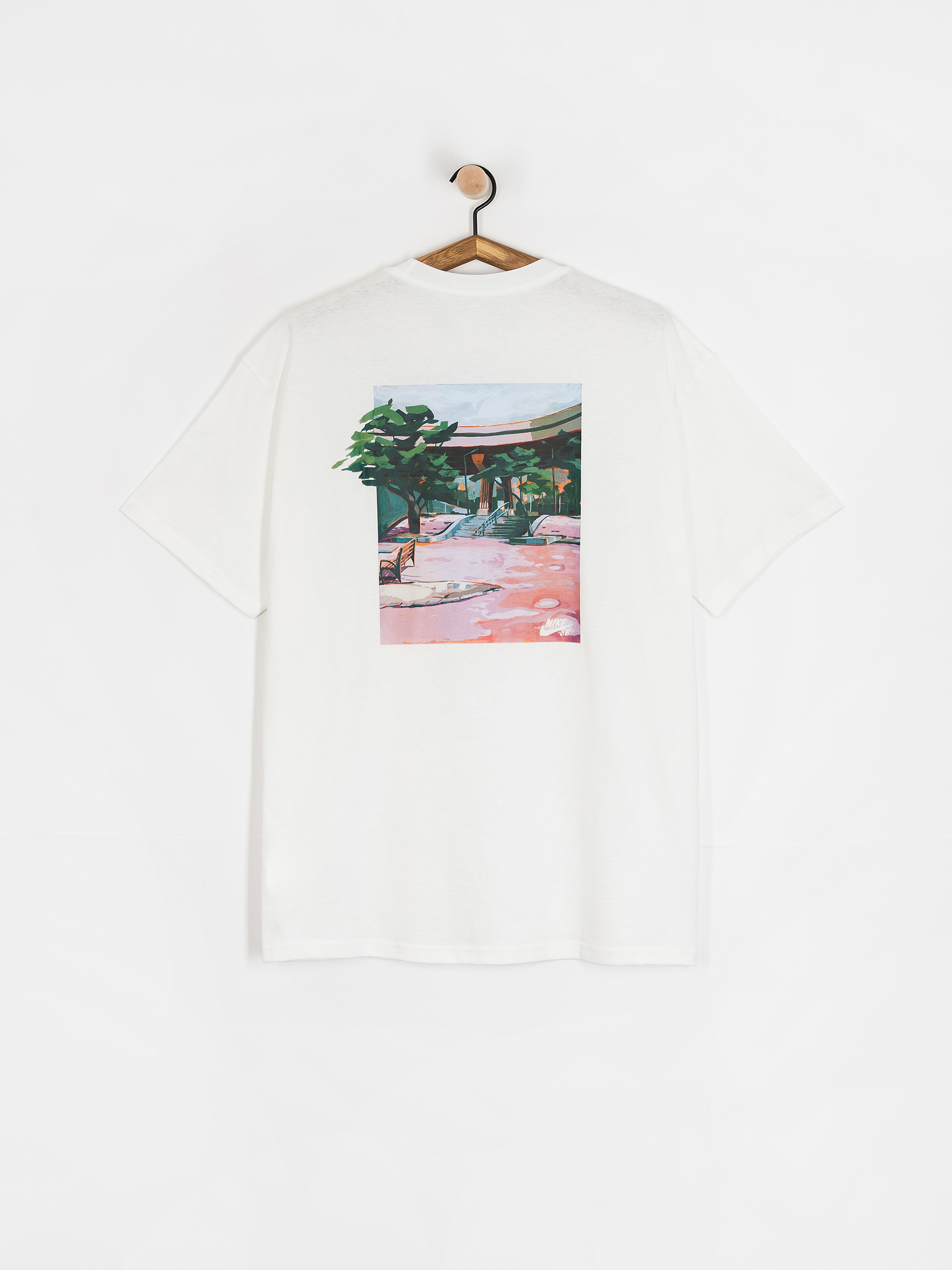 Тениска Nike SB Ooklyn Banks (white)