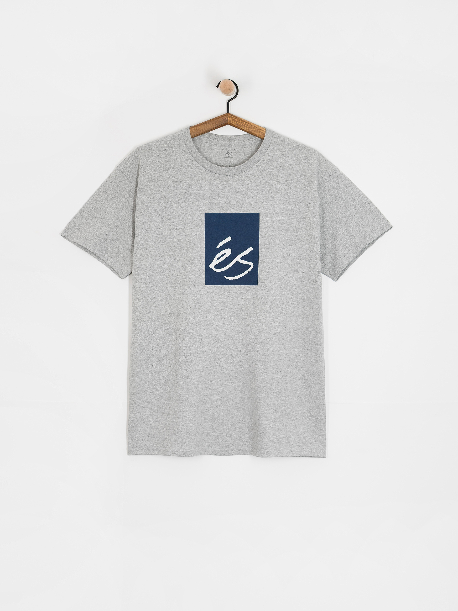 Тениска eS Main Block (grey/navy)