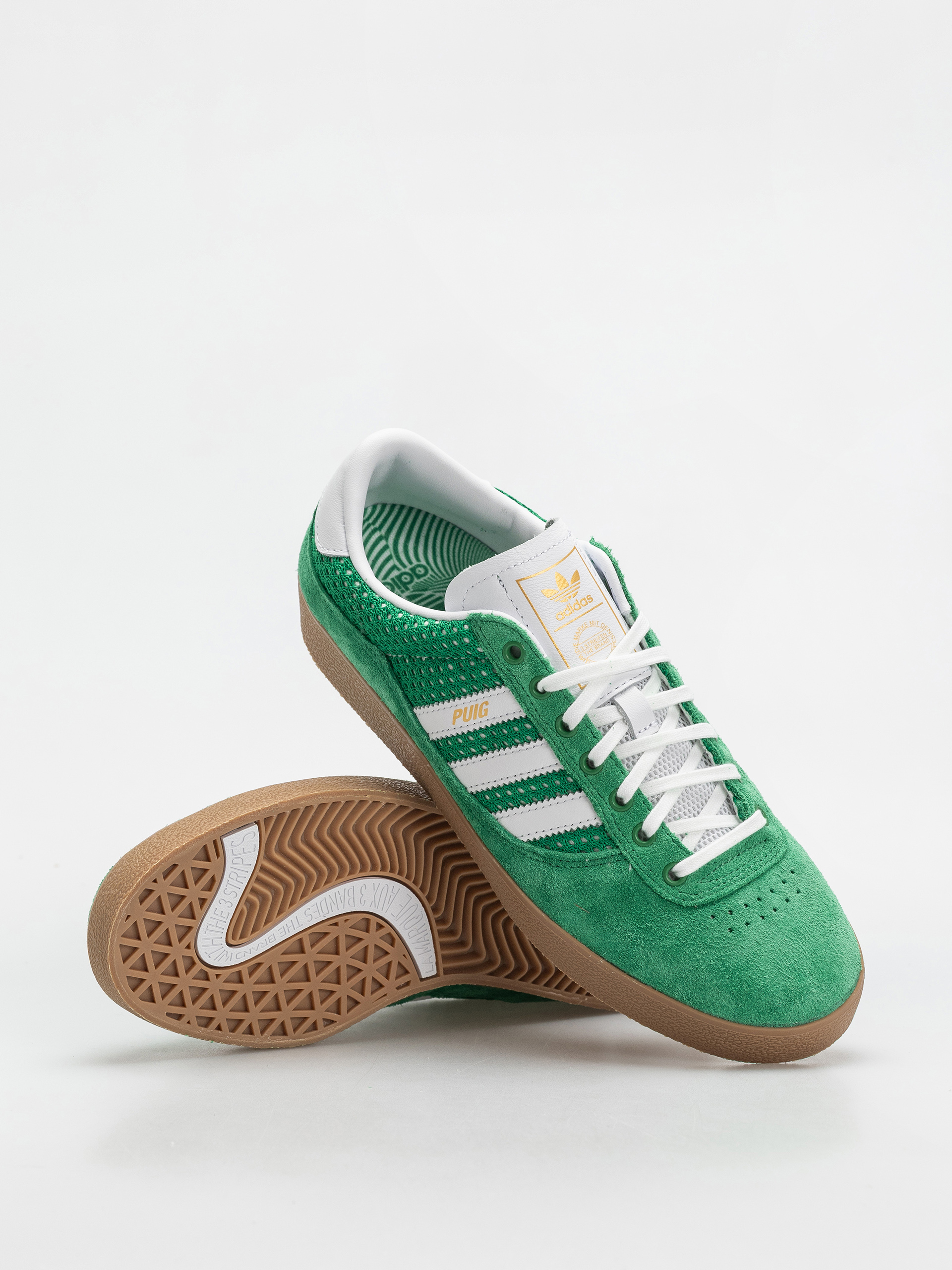 Обувки adidas Puig Indoor (green/ftwwht/gum4)