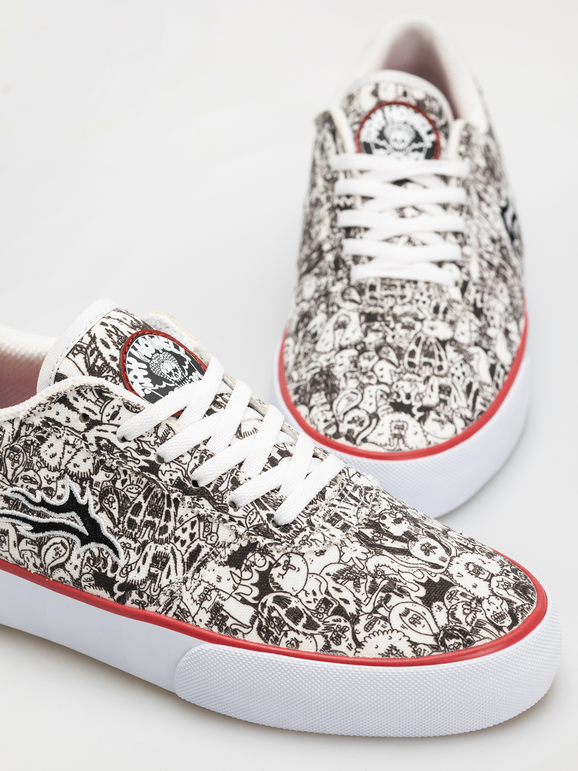 Обувки Lakai Manchester (white/canvas/print)