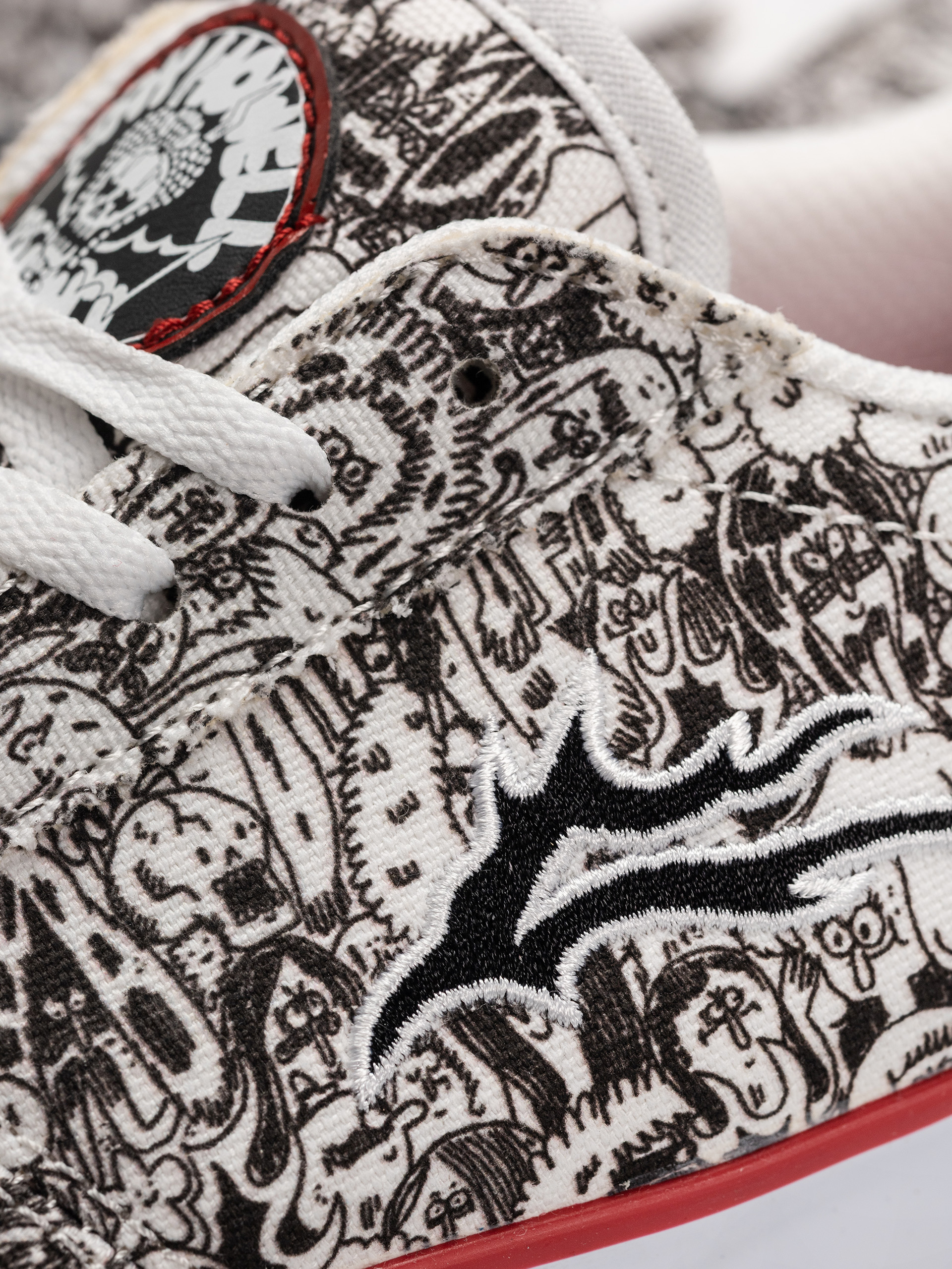 Обувки Lakai Manchester (white/canvas/print)