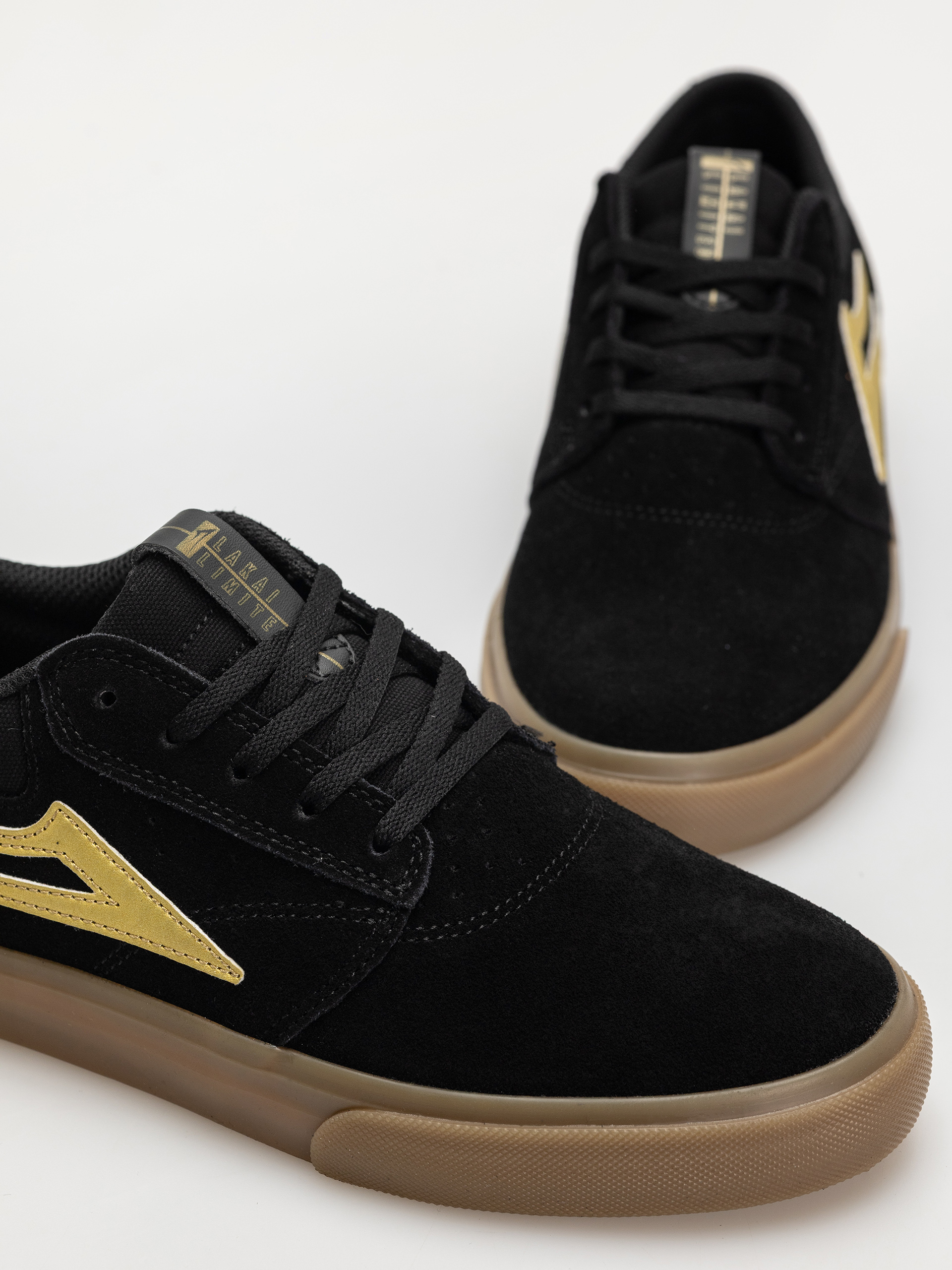 Обувки Lakai Griffin (black/gold/suede)
