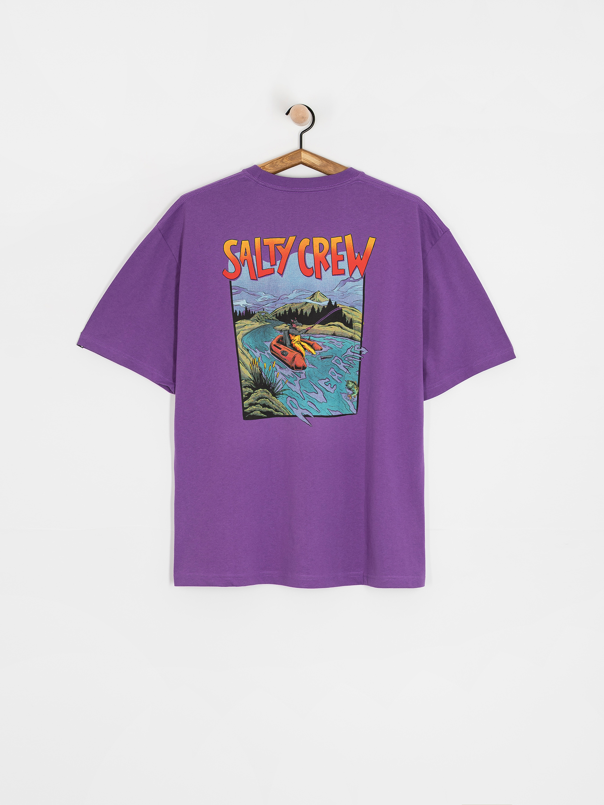 Тениска Salty Crew River Rats (purple heart)