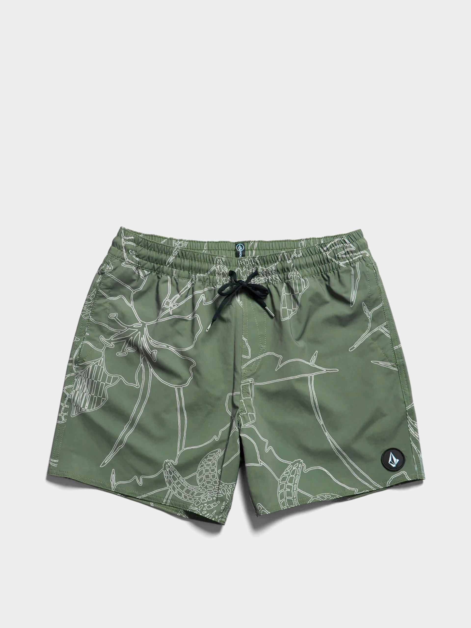 Къси панталони Volcom Lido Print Trunk 16 (light olive)