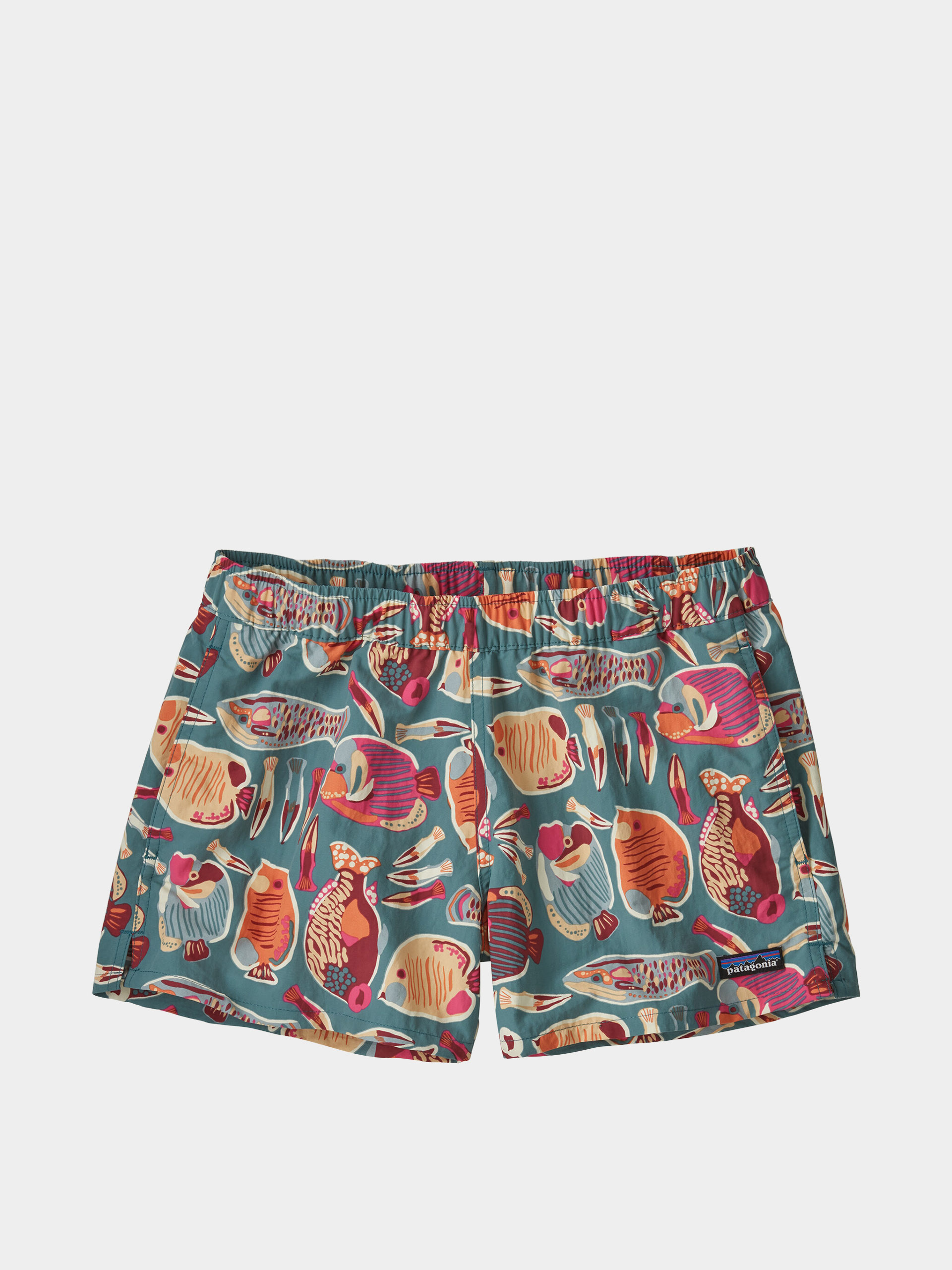 Къси панталони Patagonia Barely Baggies 2 1/2 in Wmn (wrasse/wetland blue)