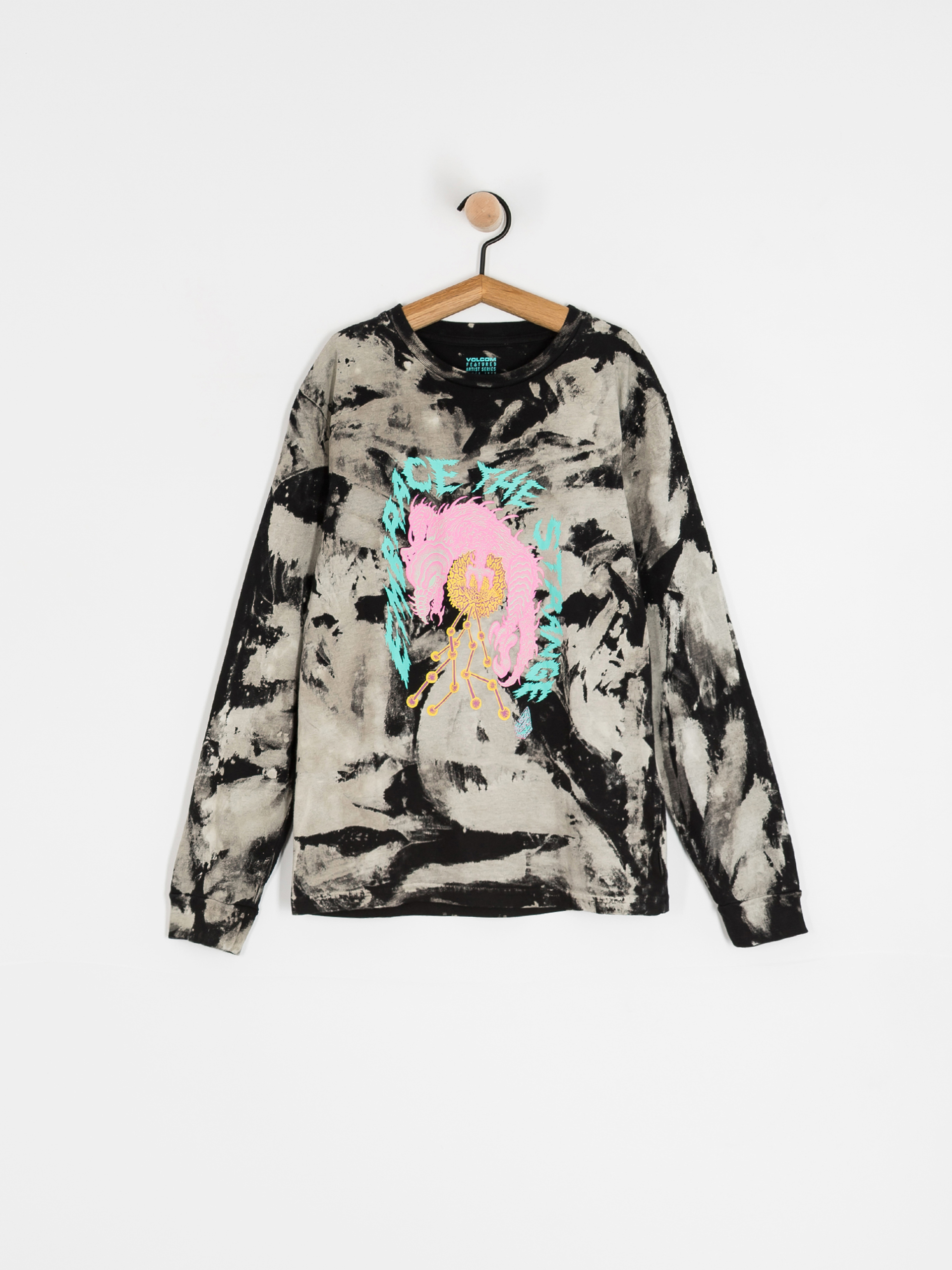 Блуза Volcom Fa Tetsunori Lst JR (black white)