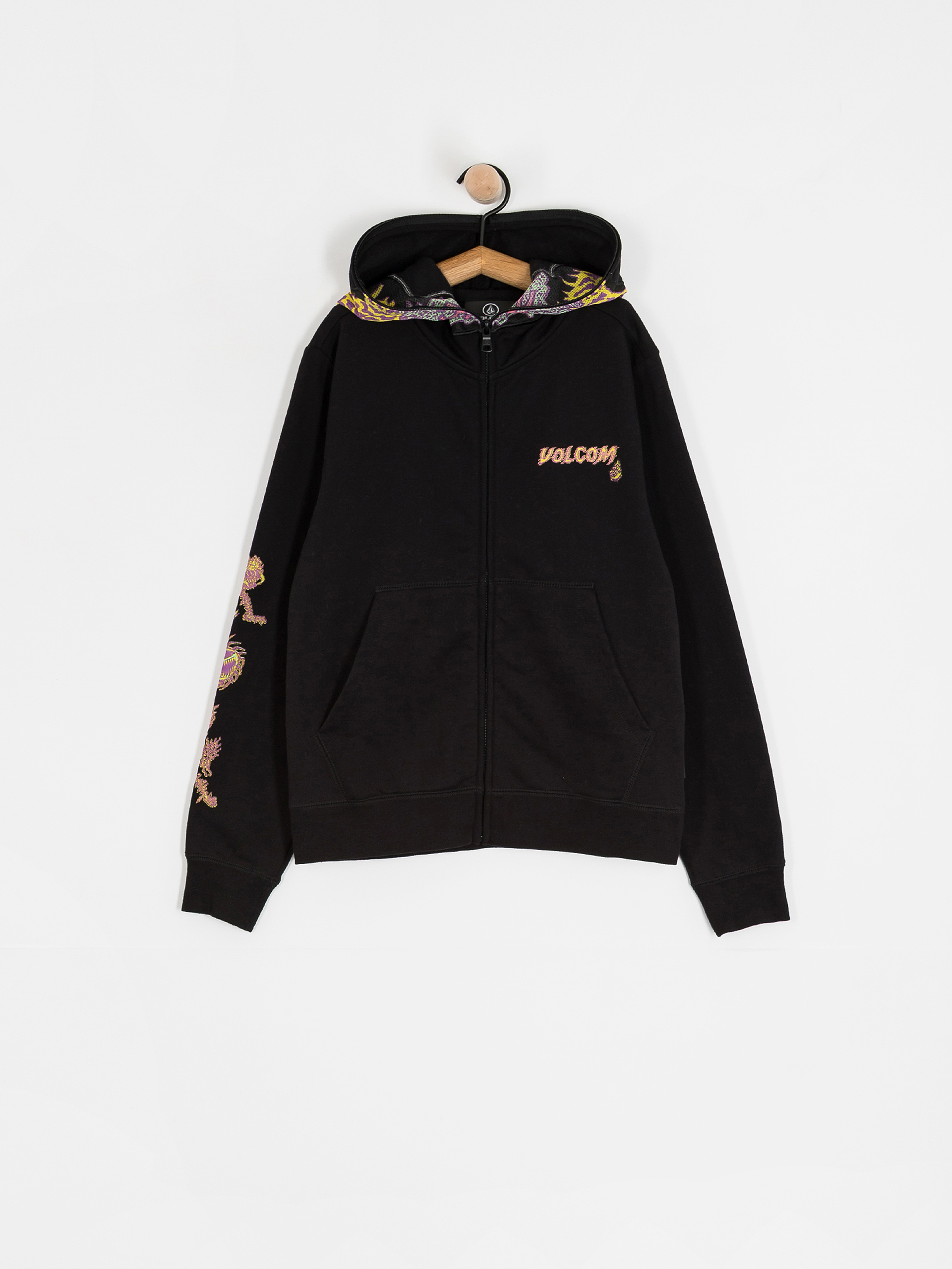 Суитшърт Volcom Fa Tetsunori Full Zip JR (black)