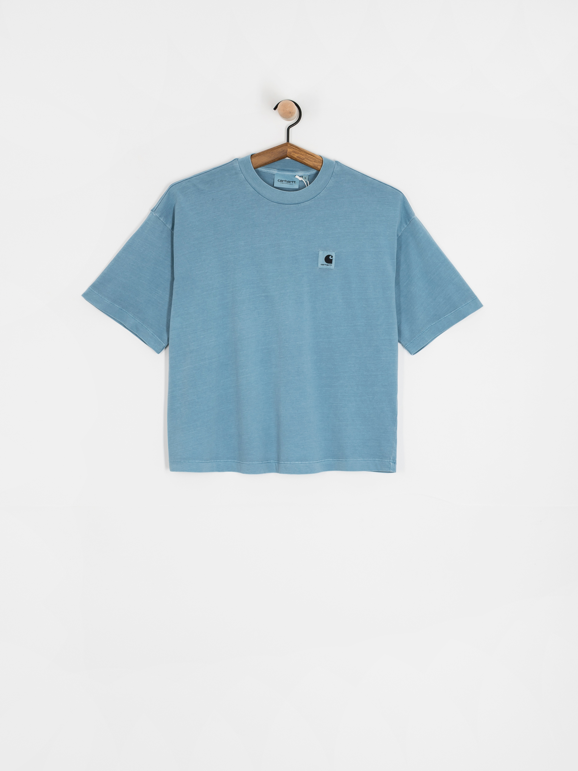 Тениска Carhartt WIP Nelson Wmn (clay blue)