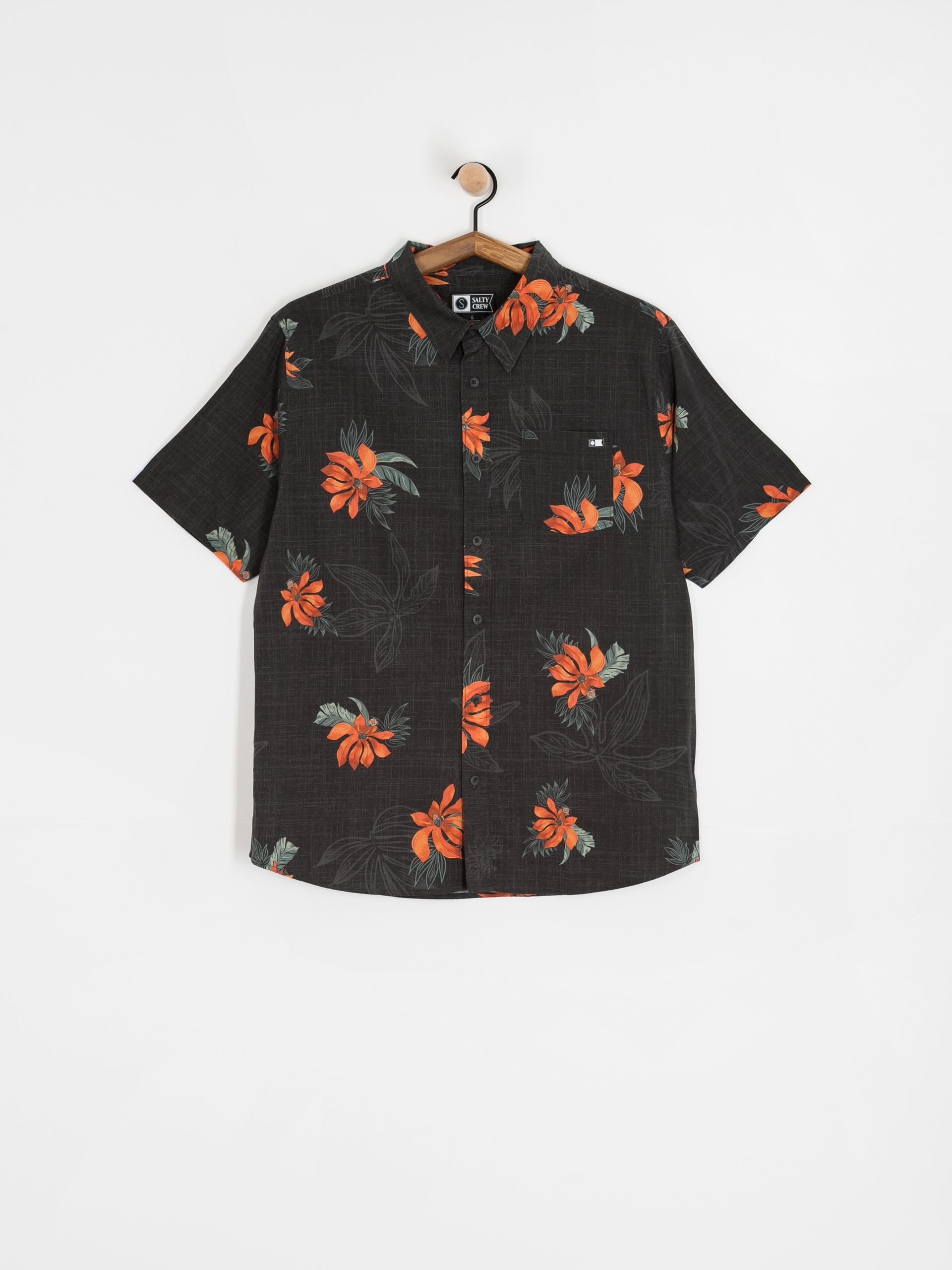 Риза Salty Crew Bloomin (black)