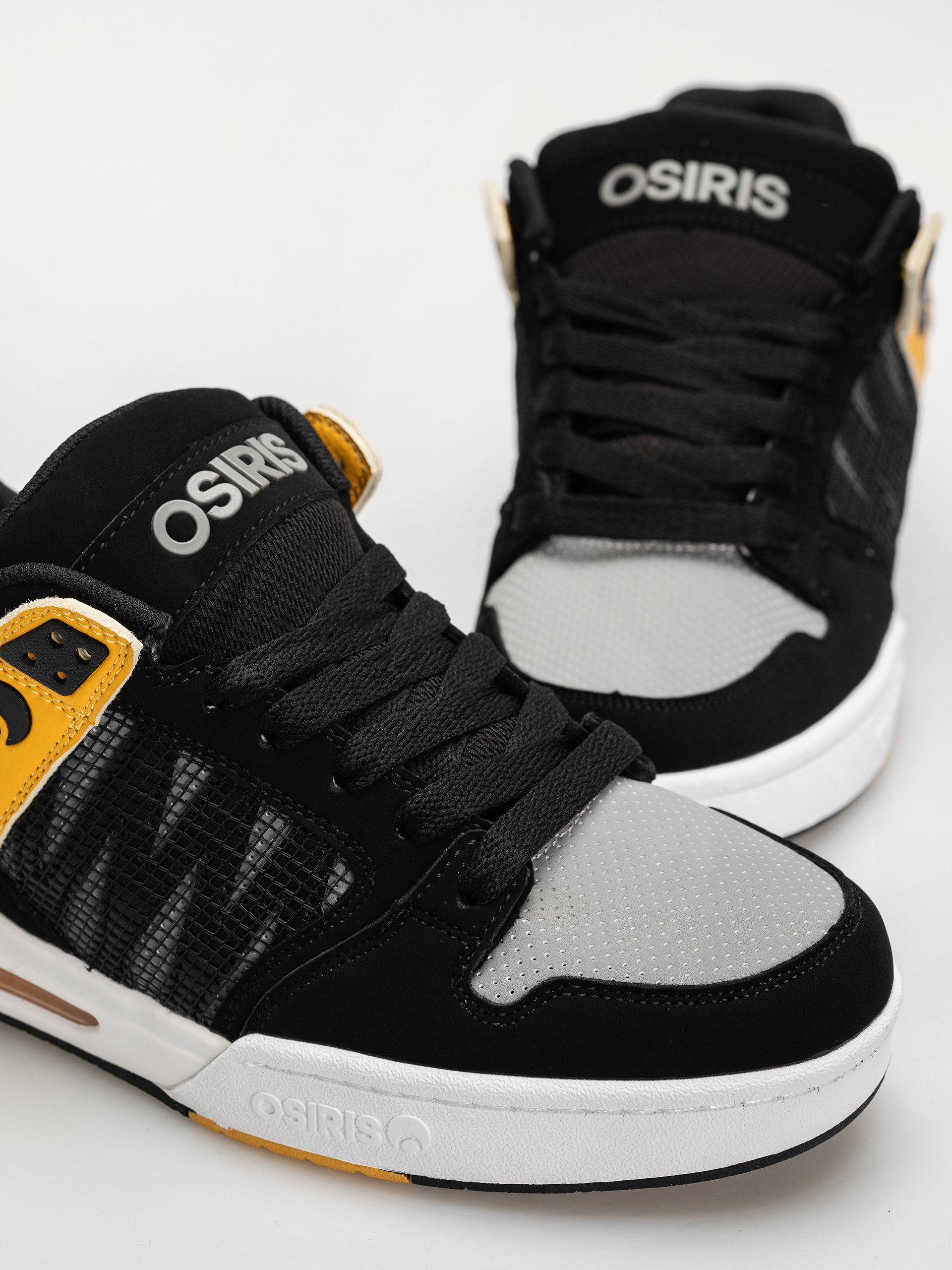Обувки Osiris Pixel (black/charcoal/yellow)