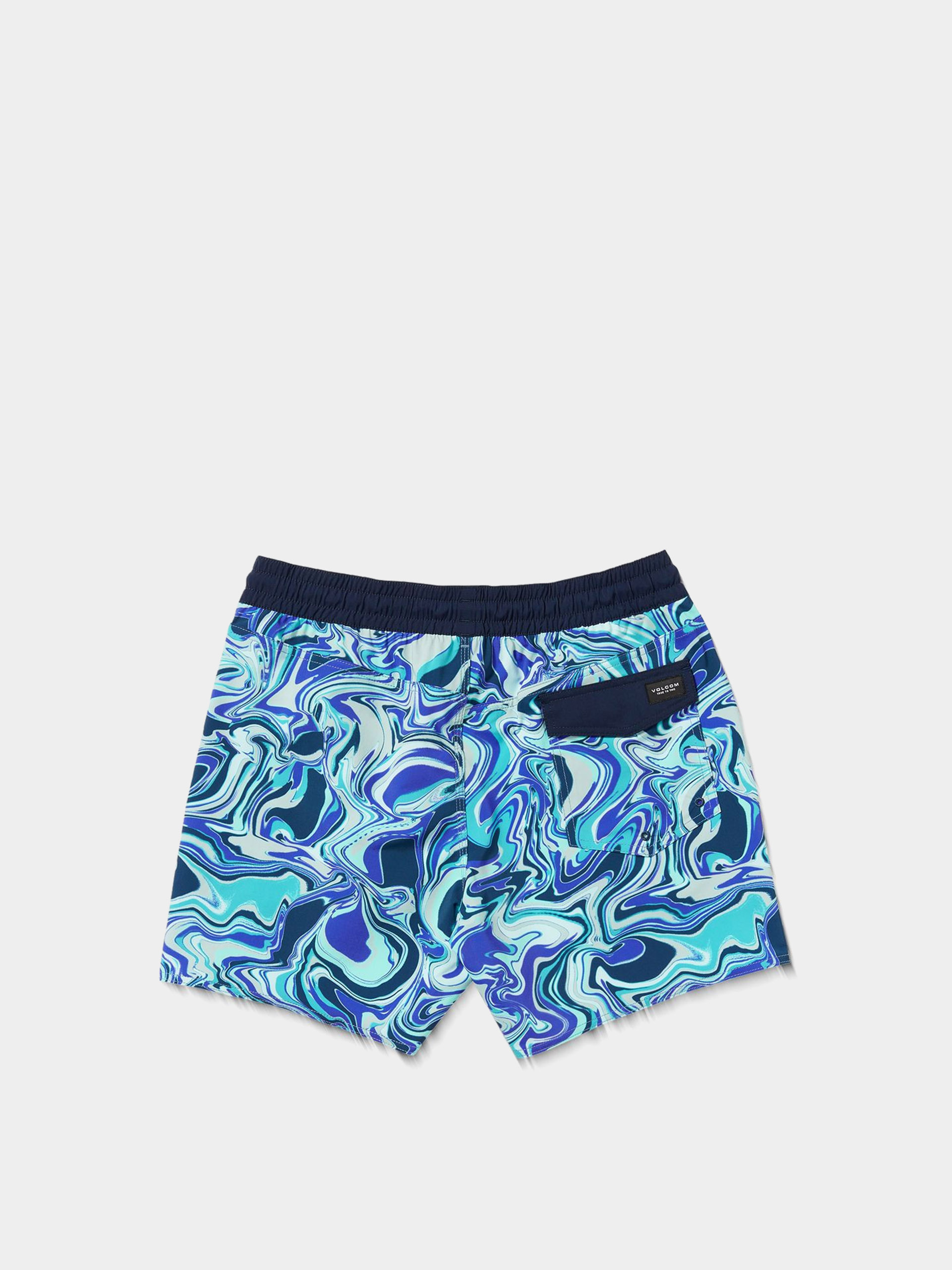 u041au044au0441u0438 u043fu0430u043du0442u0430u043bu043eu043du0438 Volcom Lido Print Trunk 16 (navy)
