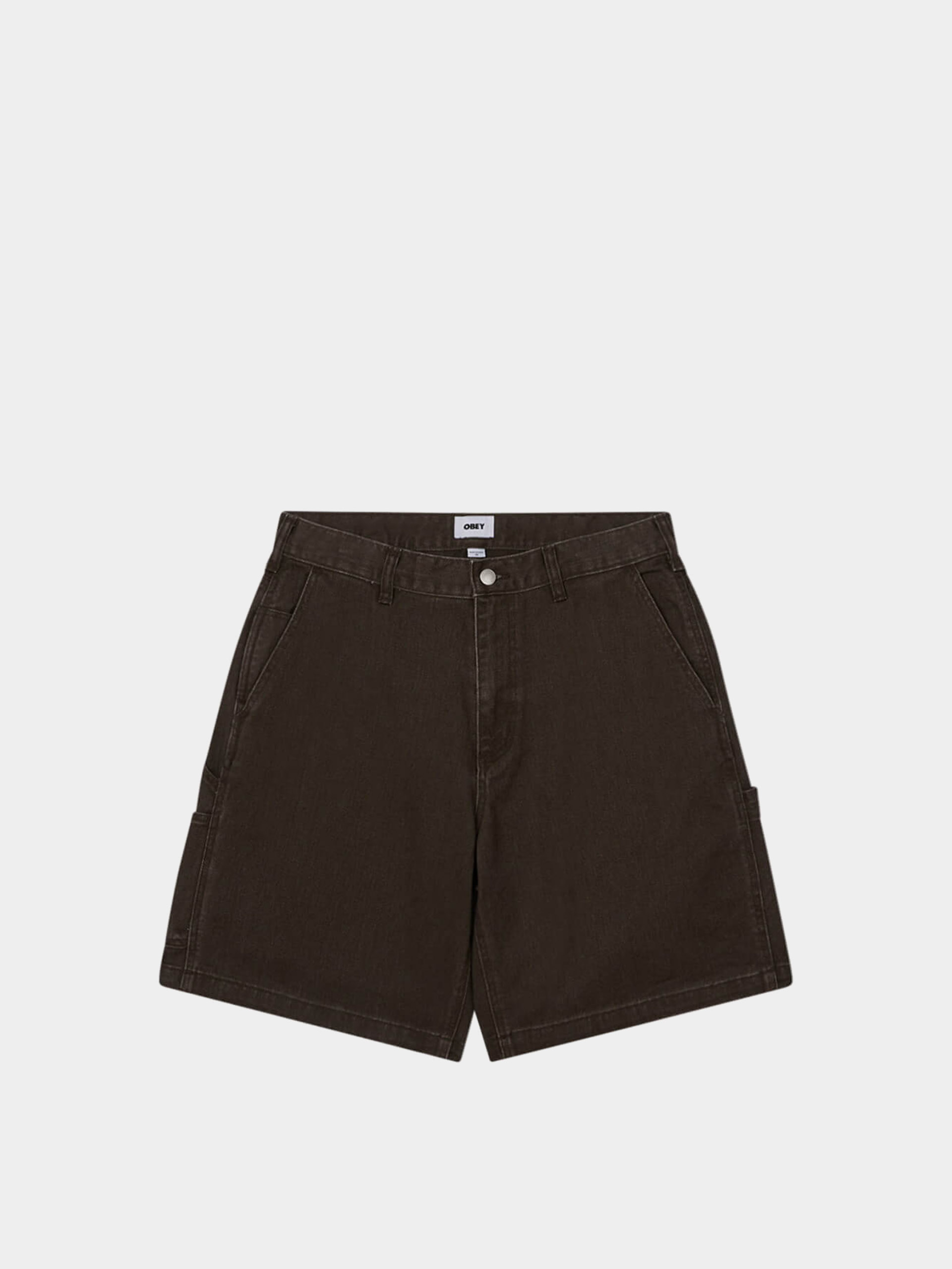 Къси панталони OBEY Bigwig Denim Carpenter (wren faded wash)