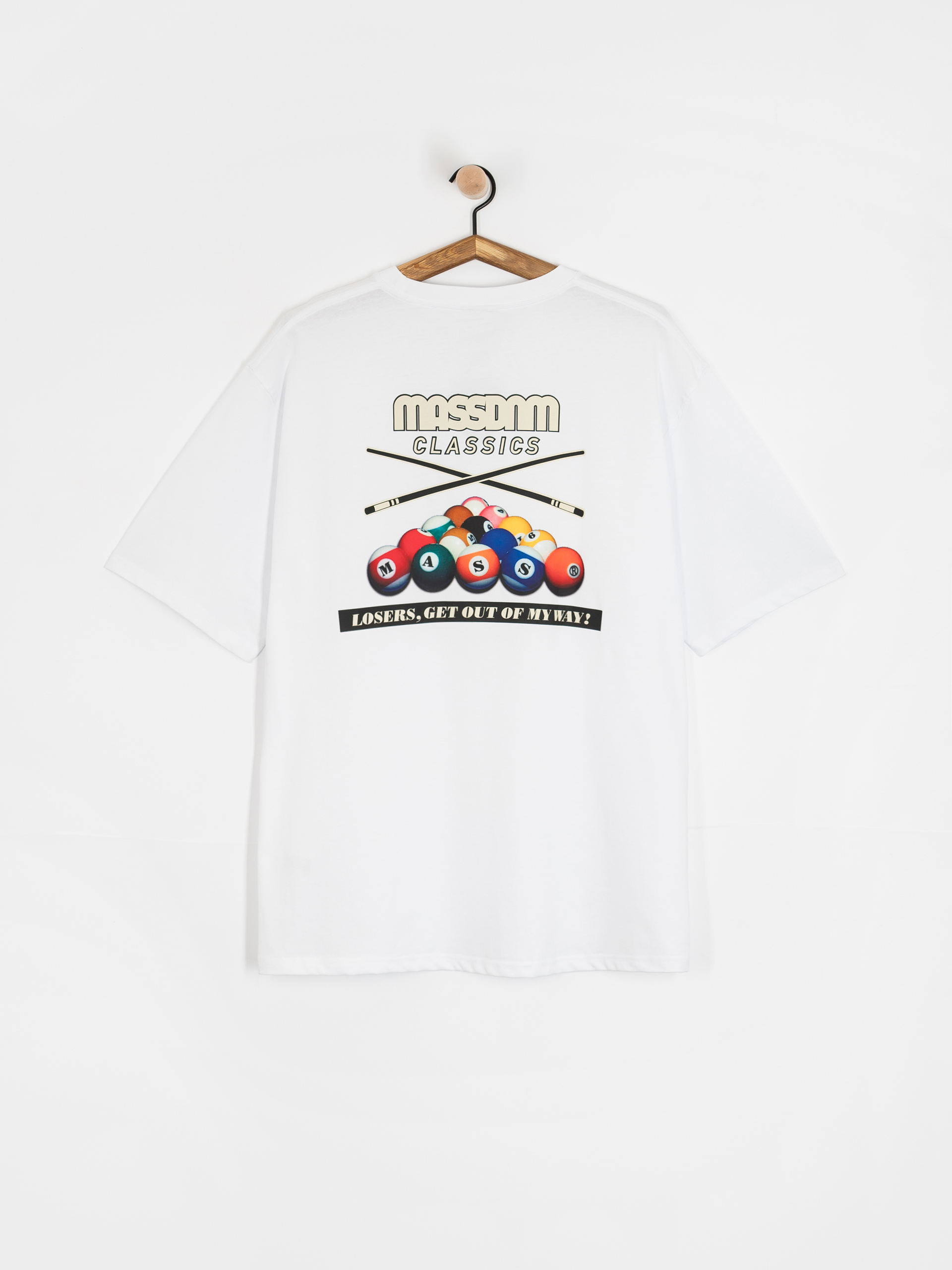 Тениска MassDnm 98 Ball (white)