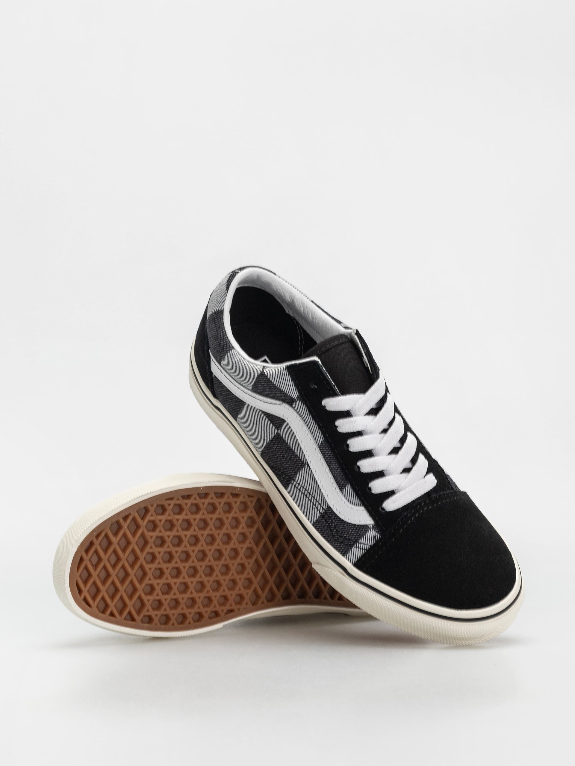 Обувки Vans Old Skool (mono checkerboard black)