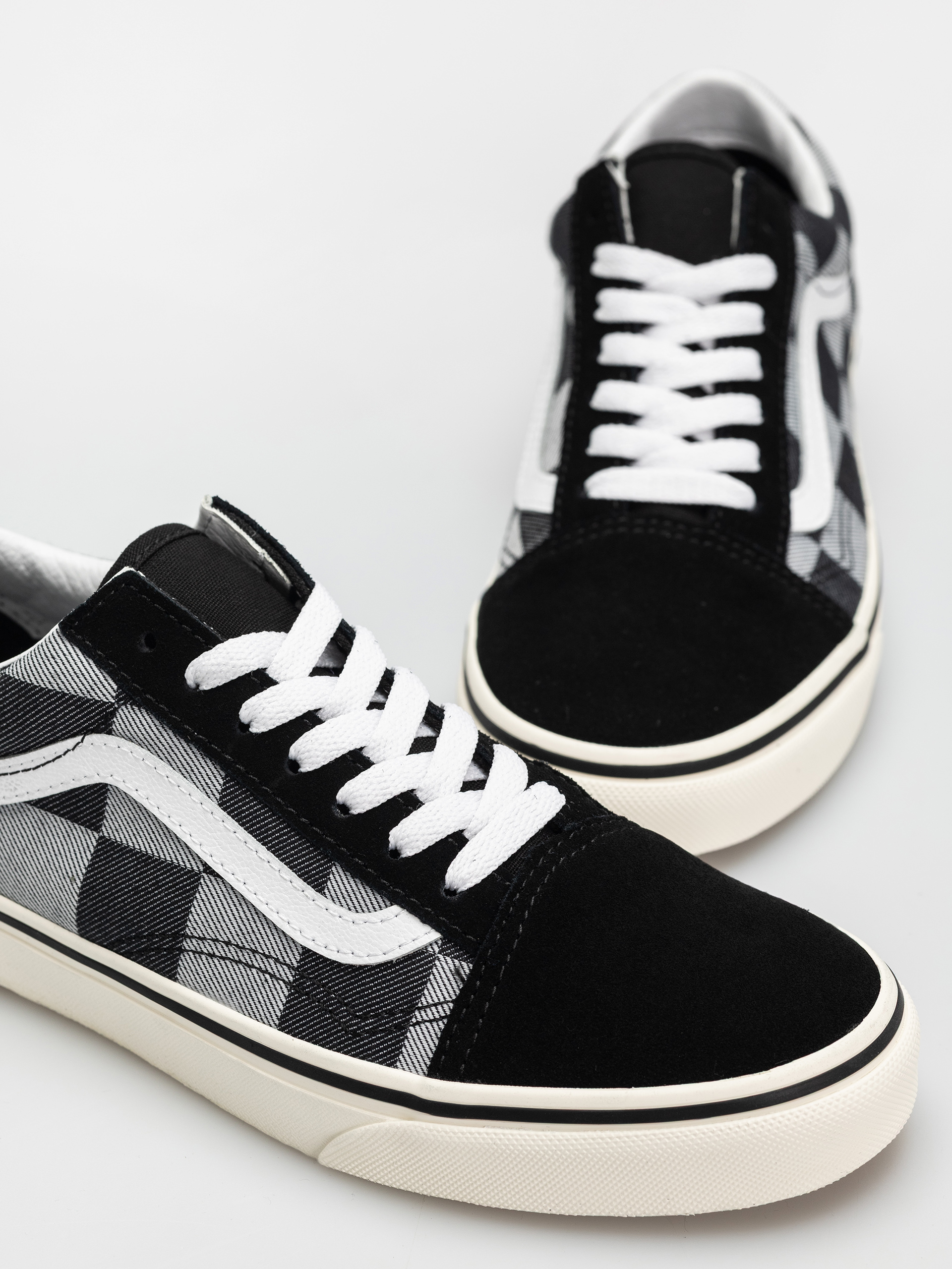 Обувки Vans Old Skool (mono checkerboard black)