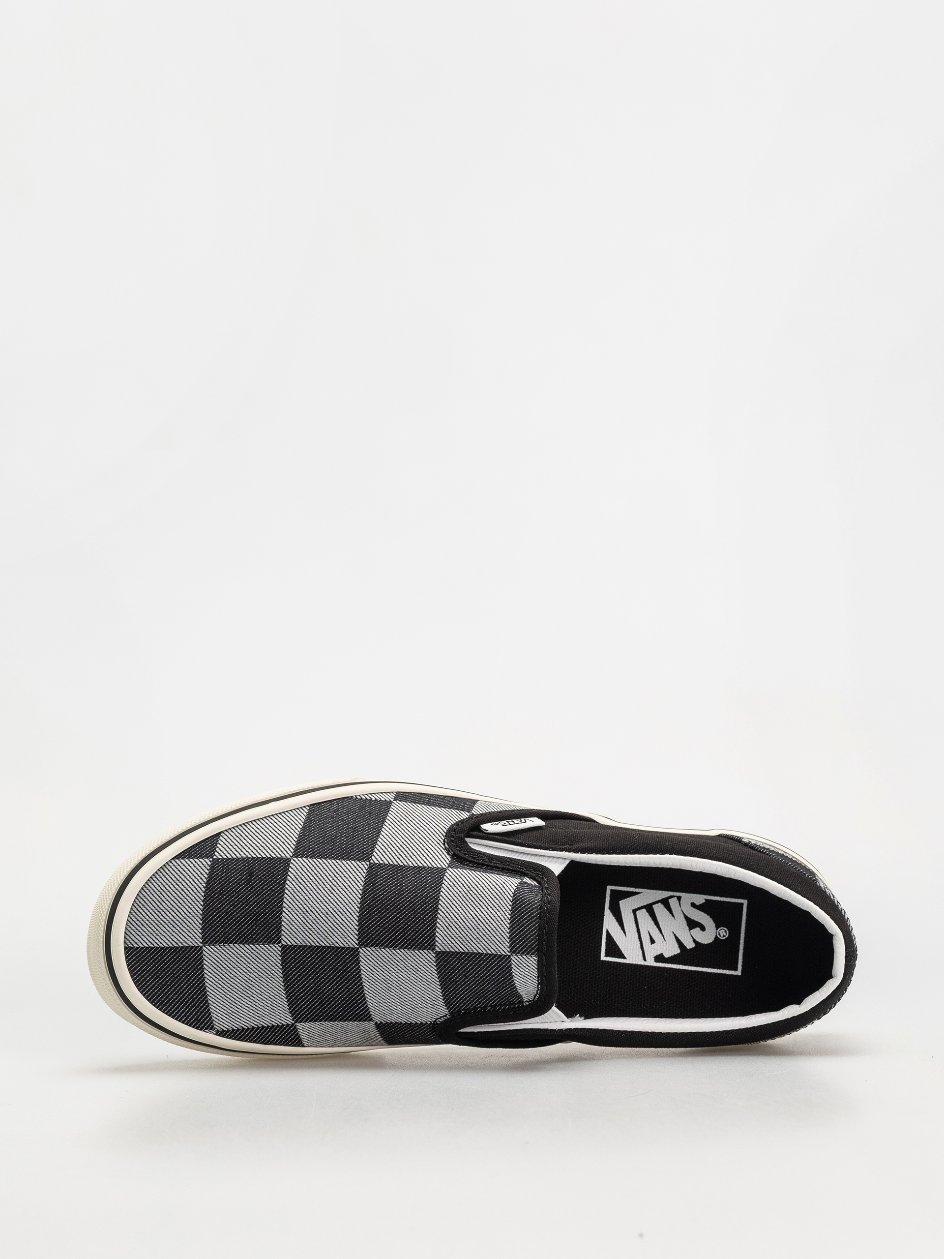 Обувки Vans Classic Slip On (mono checkerboard black)