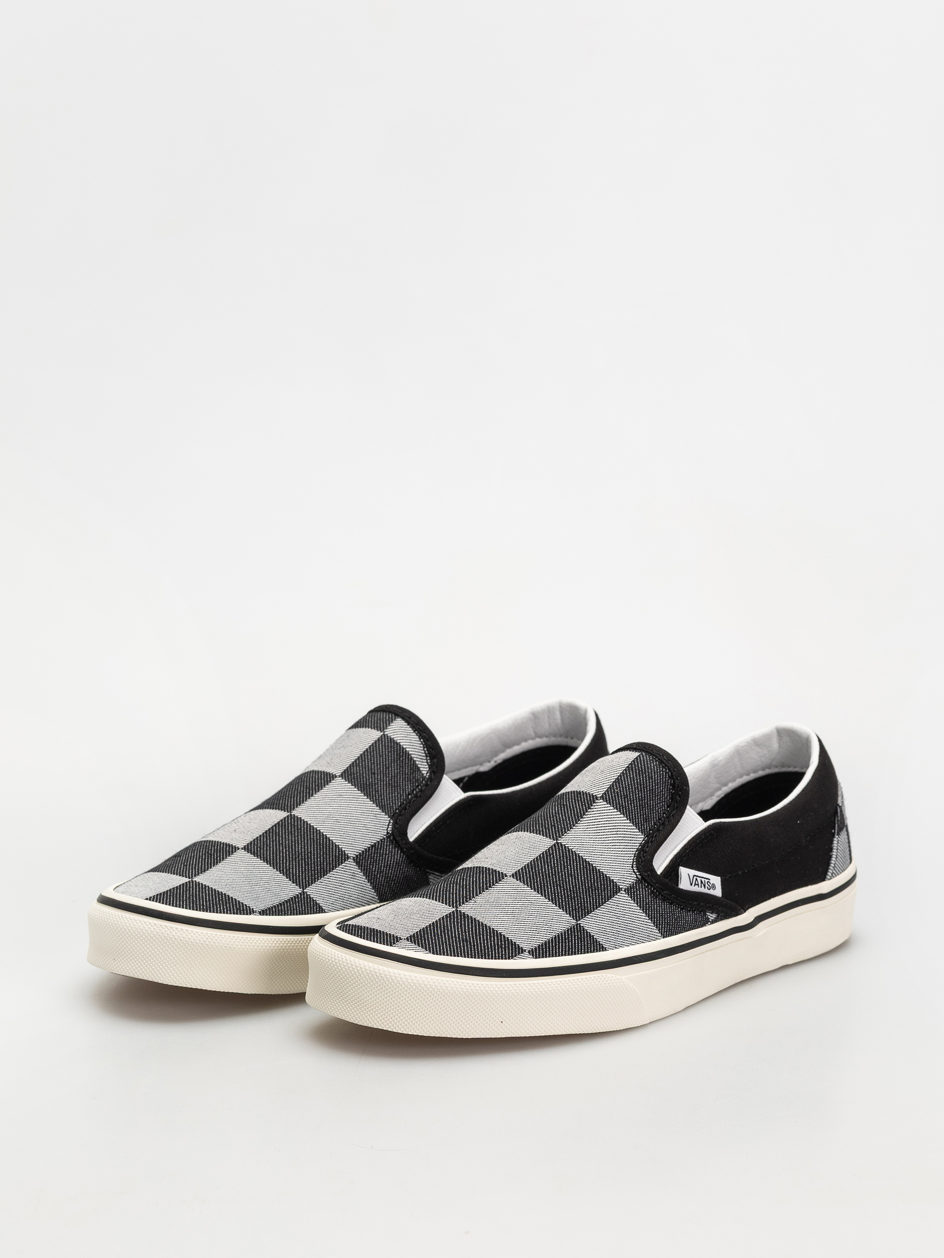 Обувки Vans Classic Slip On (mono checkerboard black)
