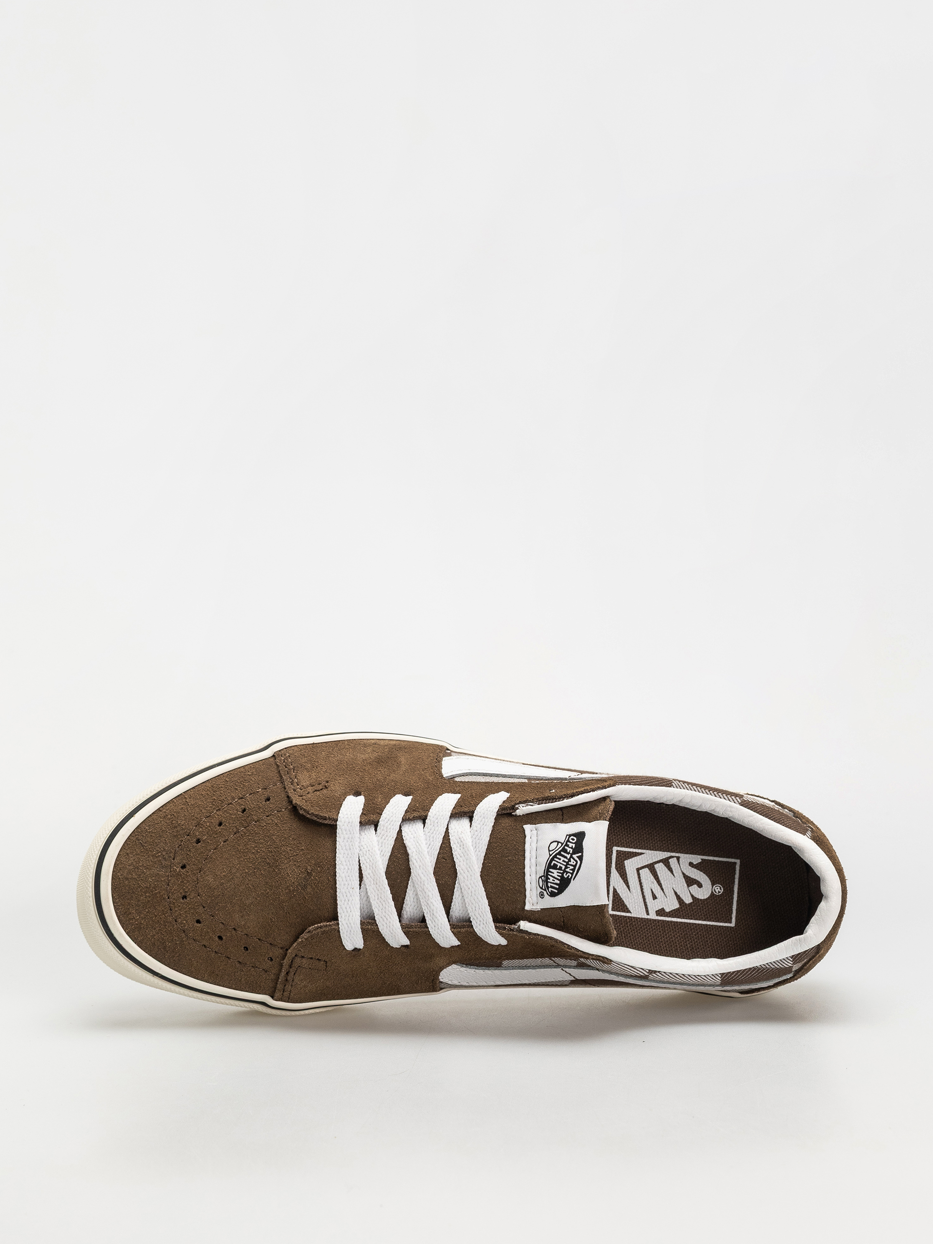 Обувки Vans Sk8 Low (mono checkerboard brown)