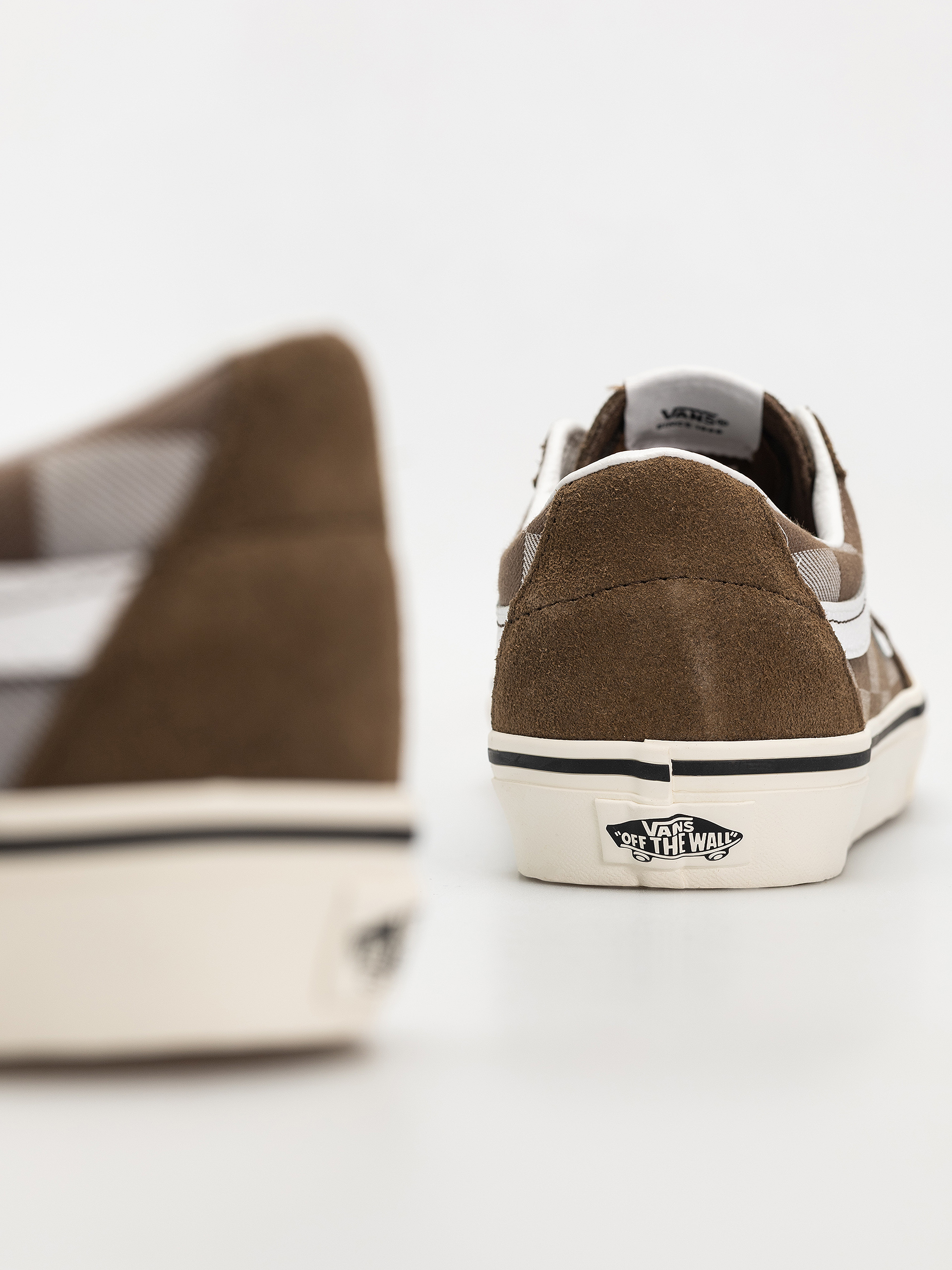 Обувки Vans Sk8 Low (mono checkerboard brown)