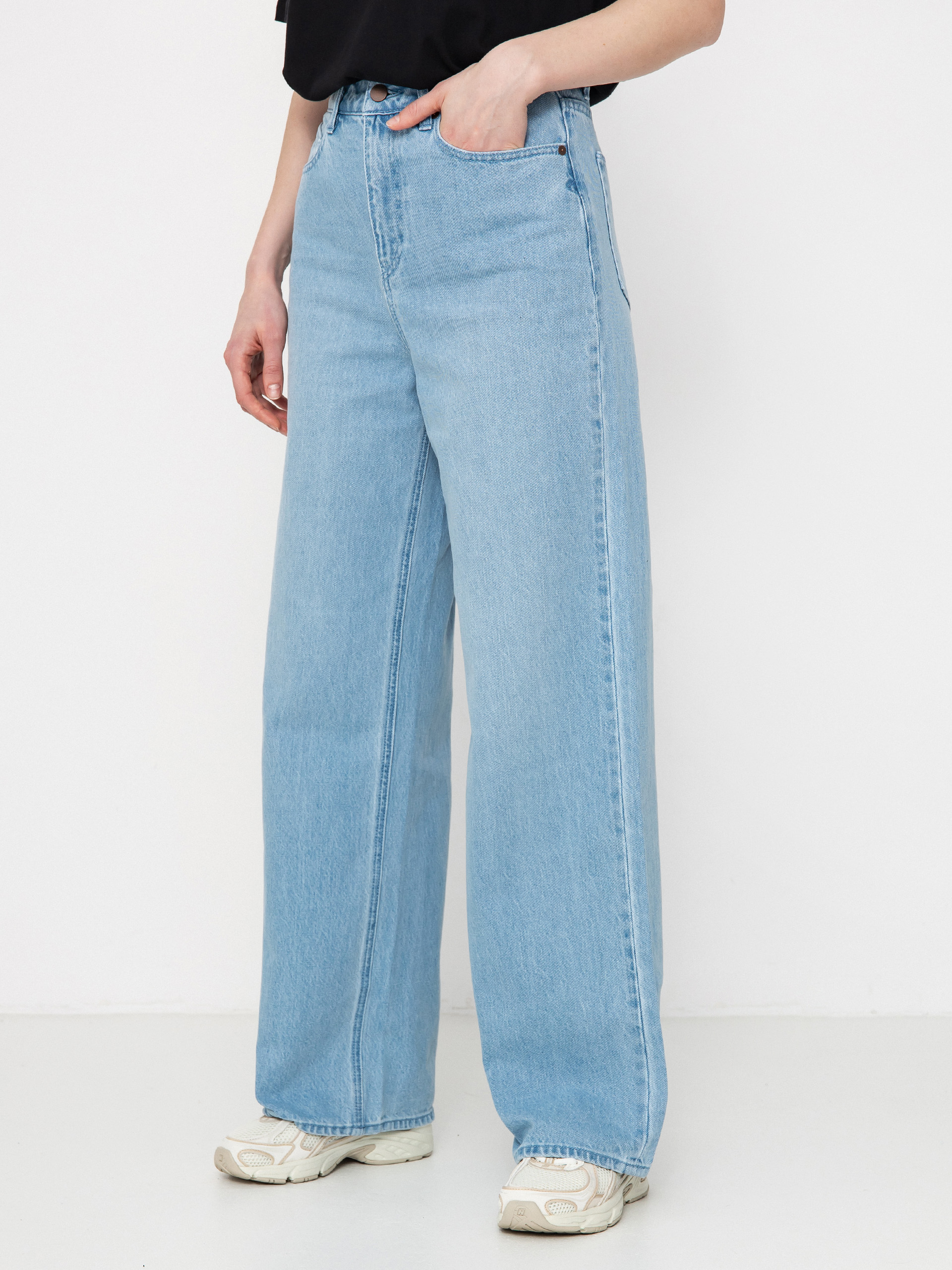 Панталони Volcom Stoned Bf Hirise Wmn (blue bird)