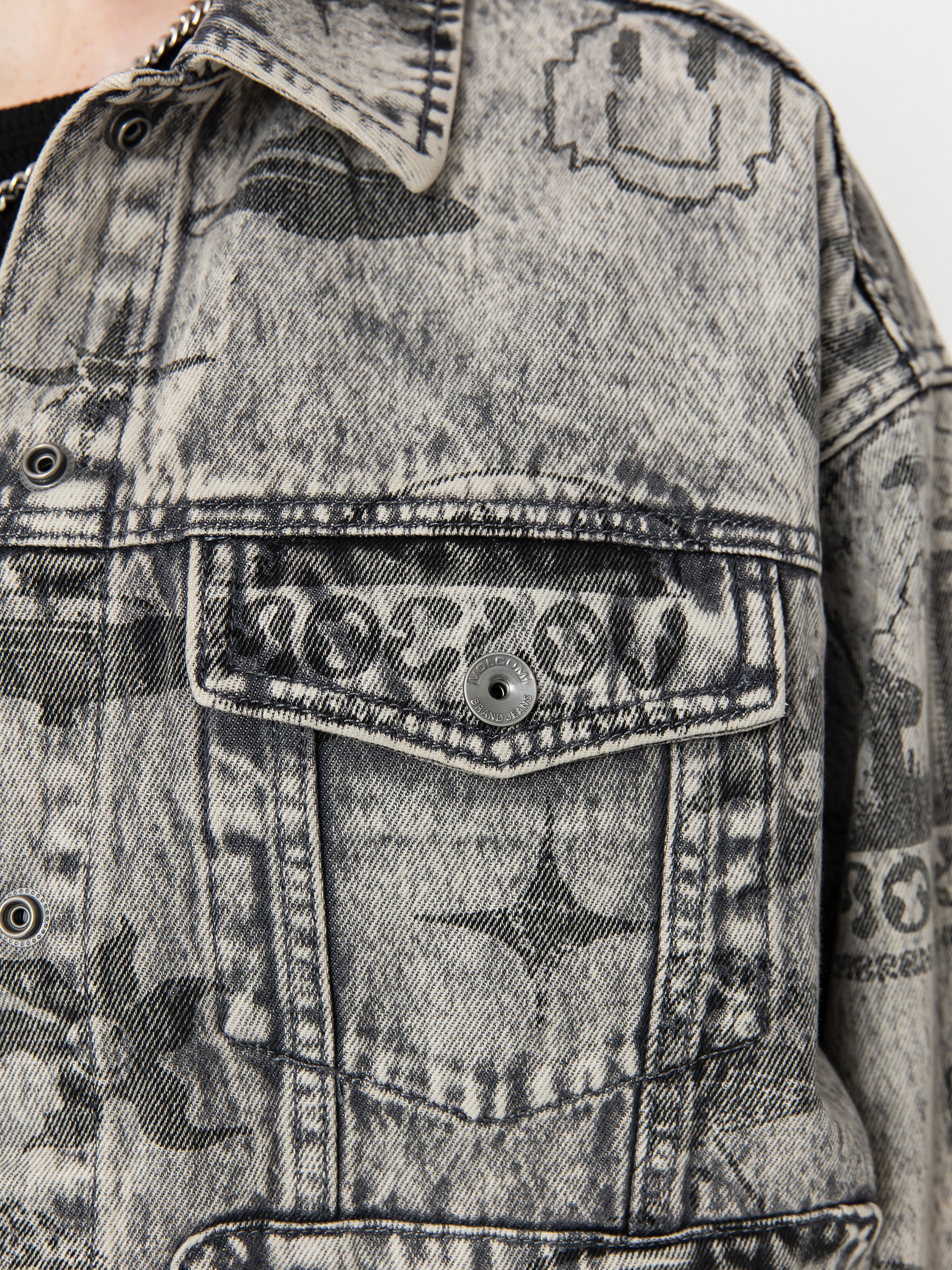 Яке Volcom Fa Filip Rygalski Wmn (grey vintage)