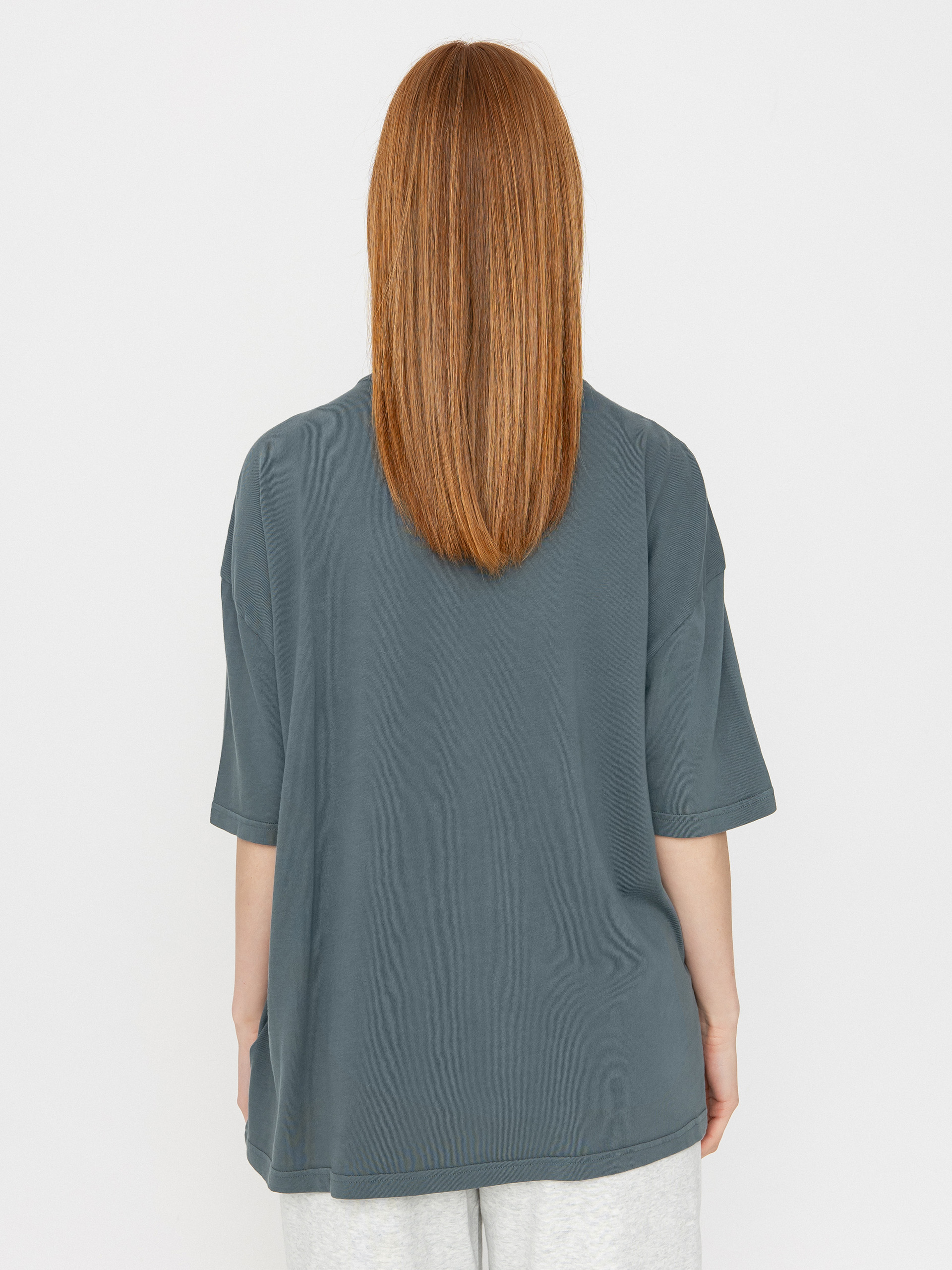 Тениска Brixton Bloom Oversized Boyfriend Wmn (basalt)