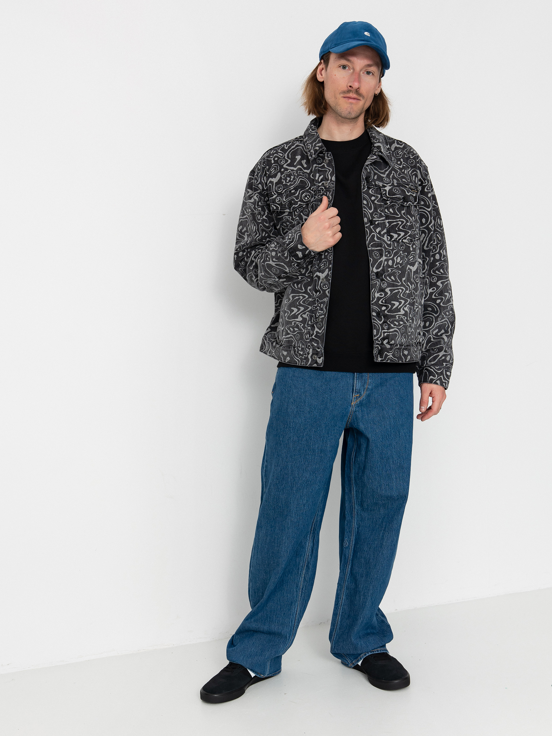 u042fu043au0435 Volcom Fa F Rygalski (black print)