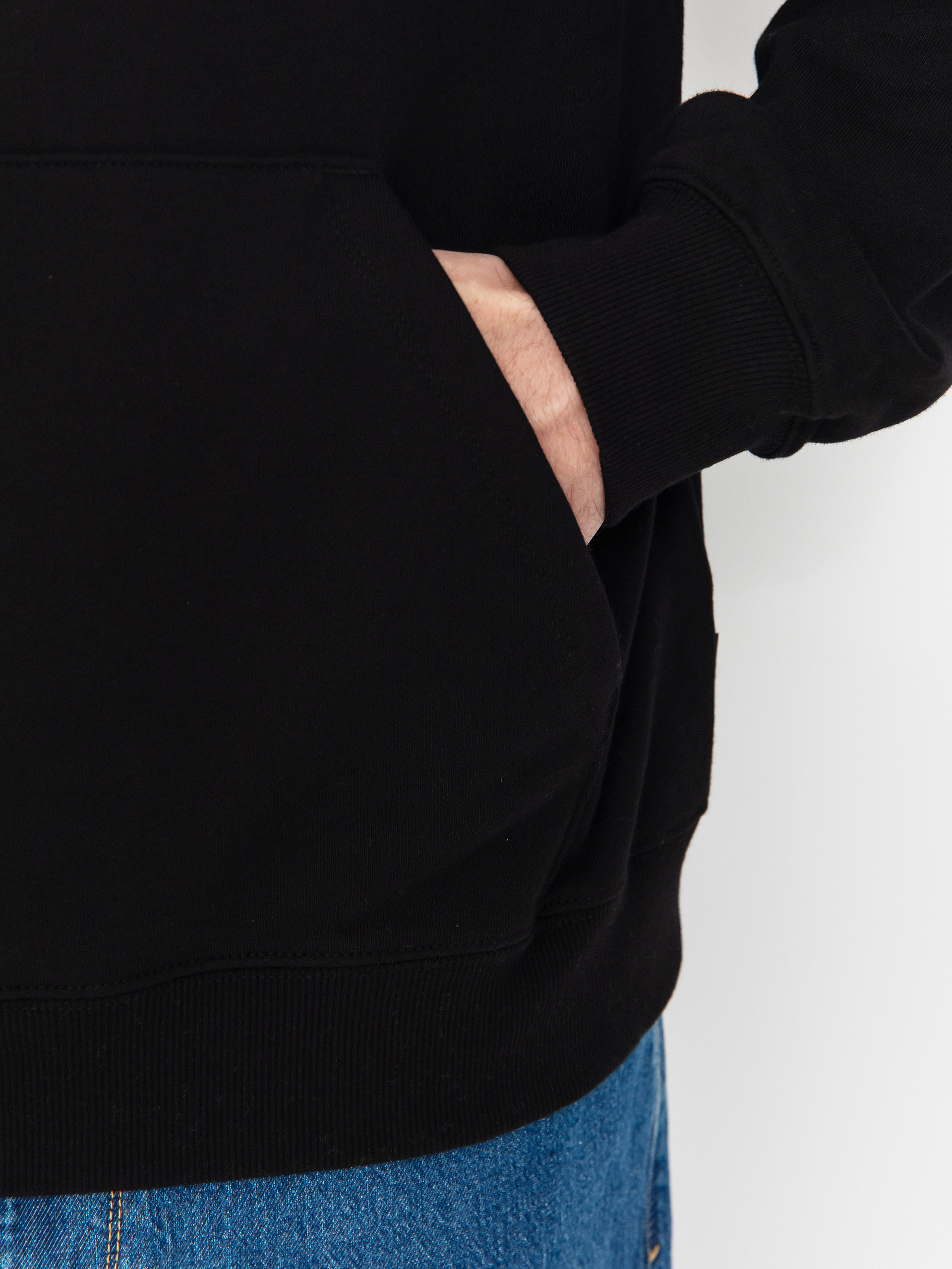 Суитшърт с качулка Volcom Fa F Rygalski HD (black)