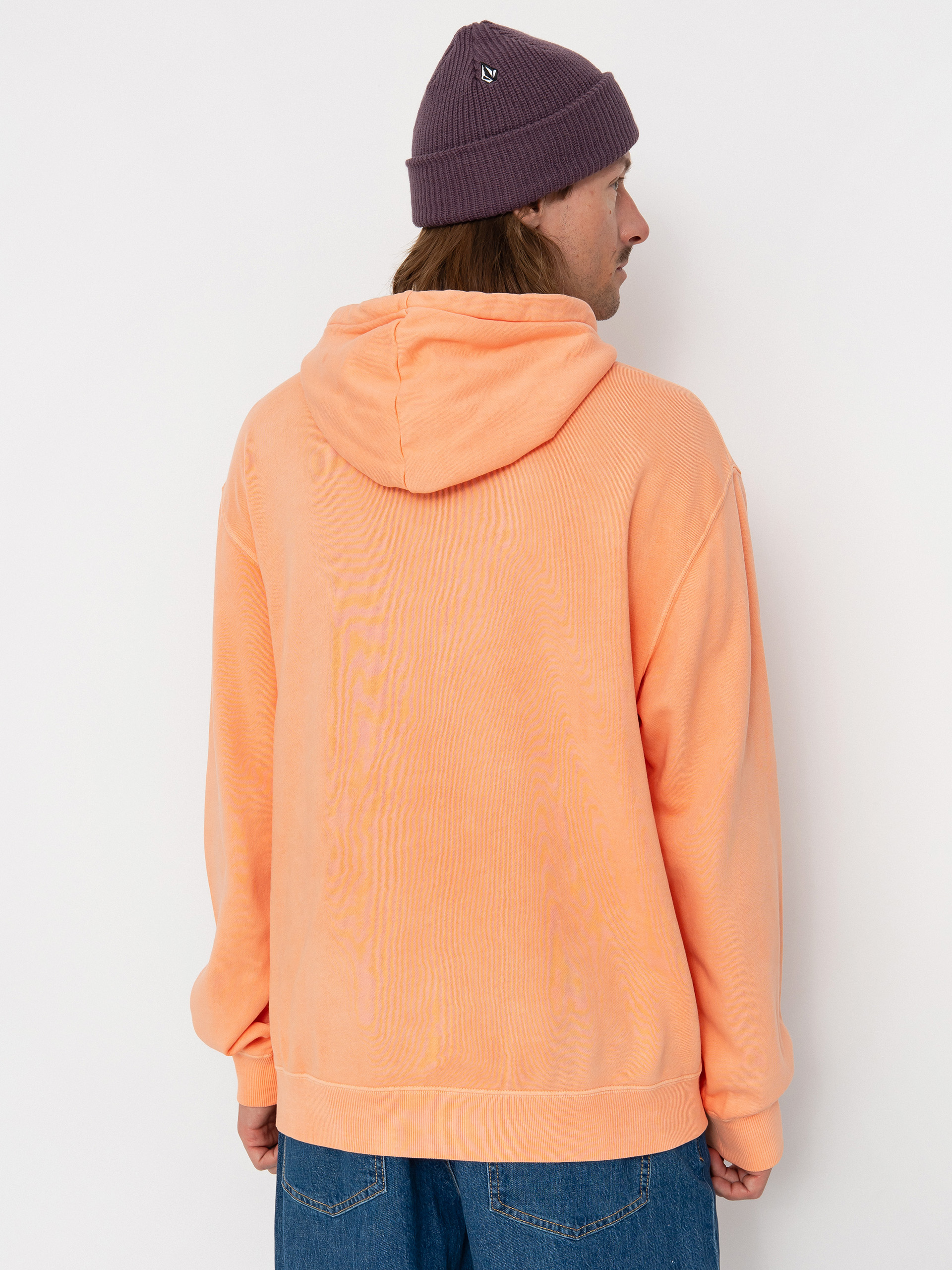 Суитшърт с качулка Volcom Single Stone Tw HD (pale peach)