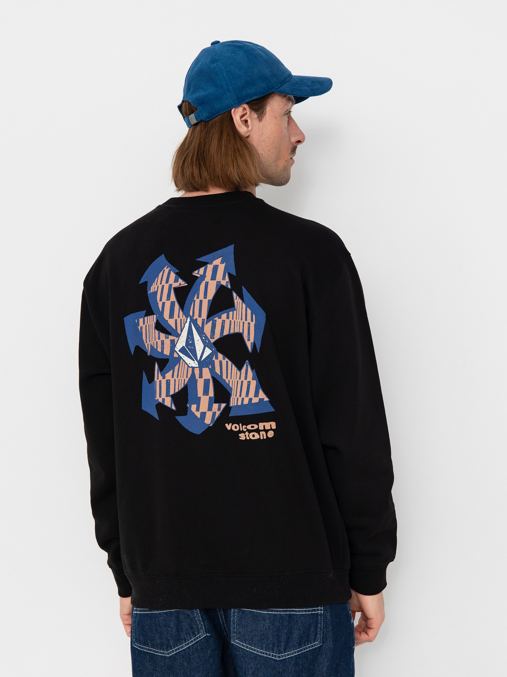 Суитшърт Volcom Watanite Crew (black)