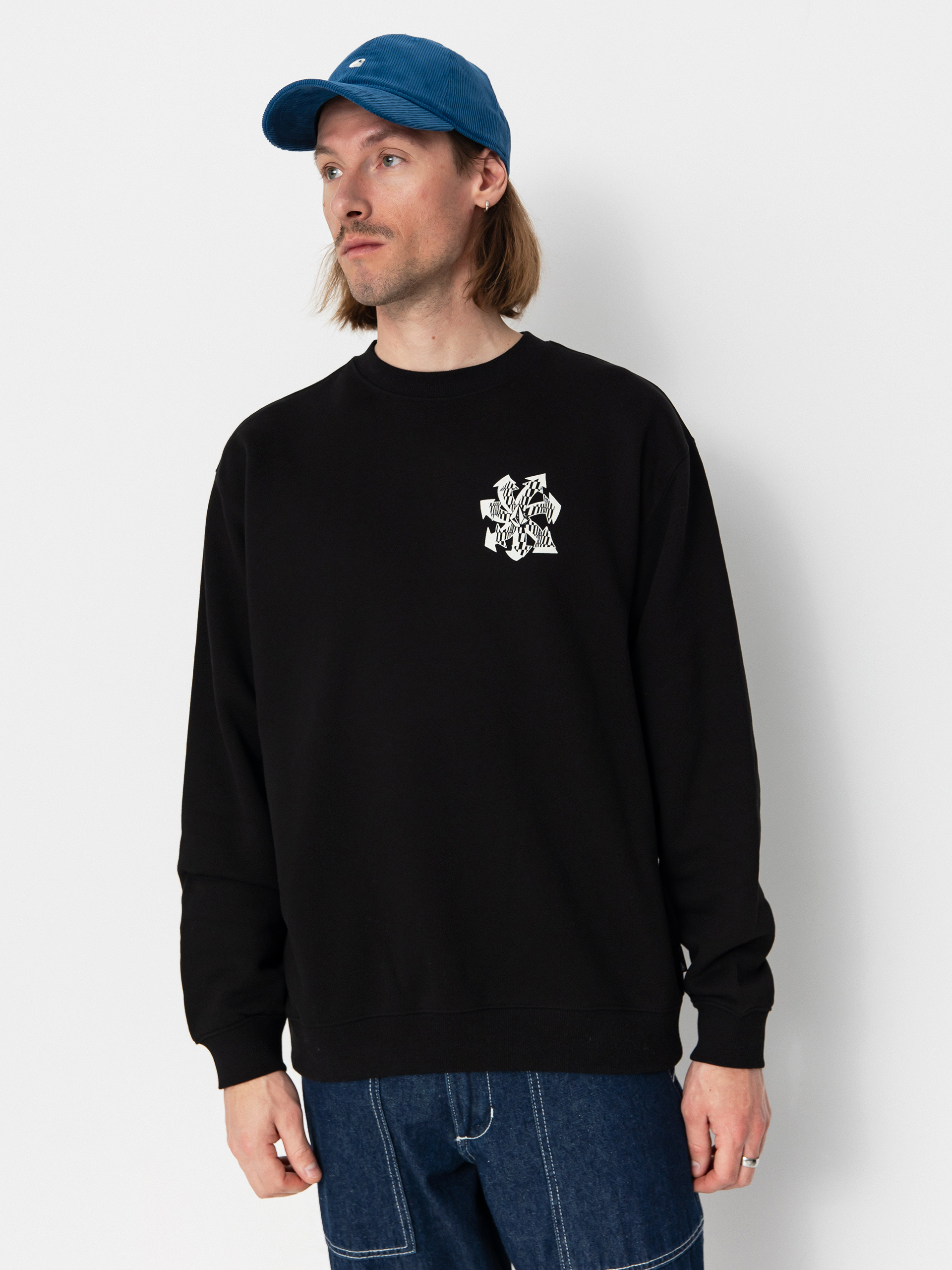 Суитшърт Volcom Watanite Crew (black)