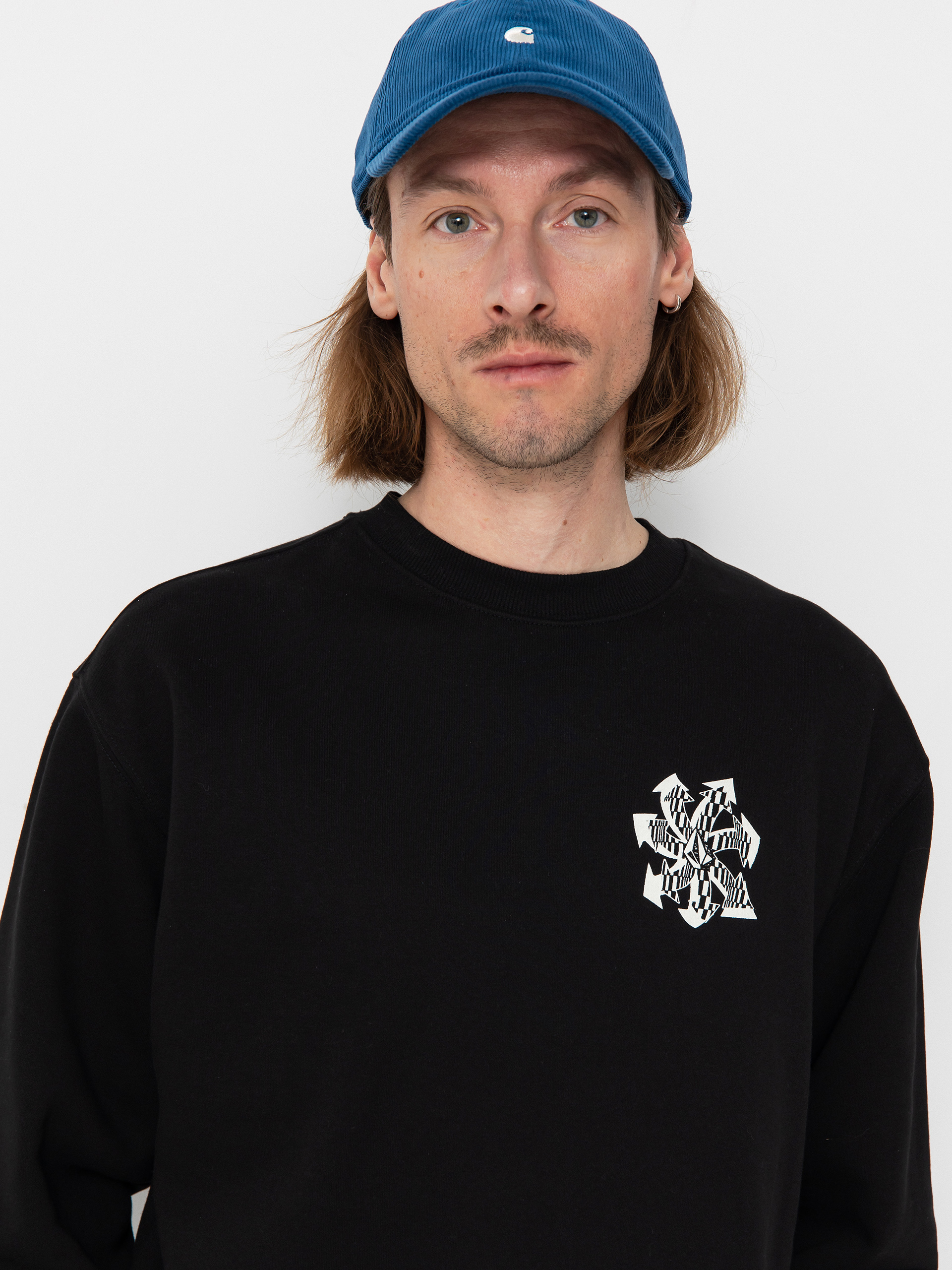 Суитшърт Volcom Watanite Crew (black)