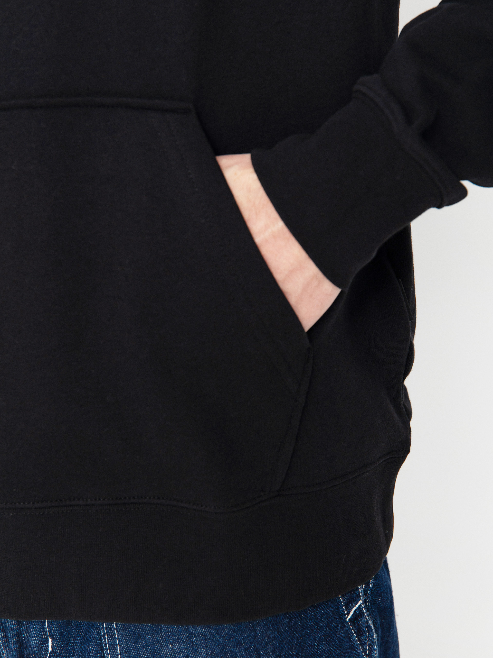 Суитшърт с качулка Quiksilver Salt Water HD (black)