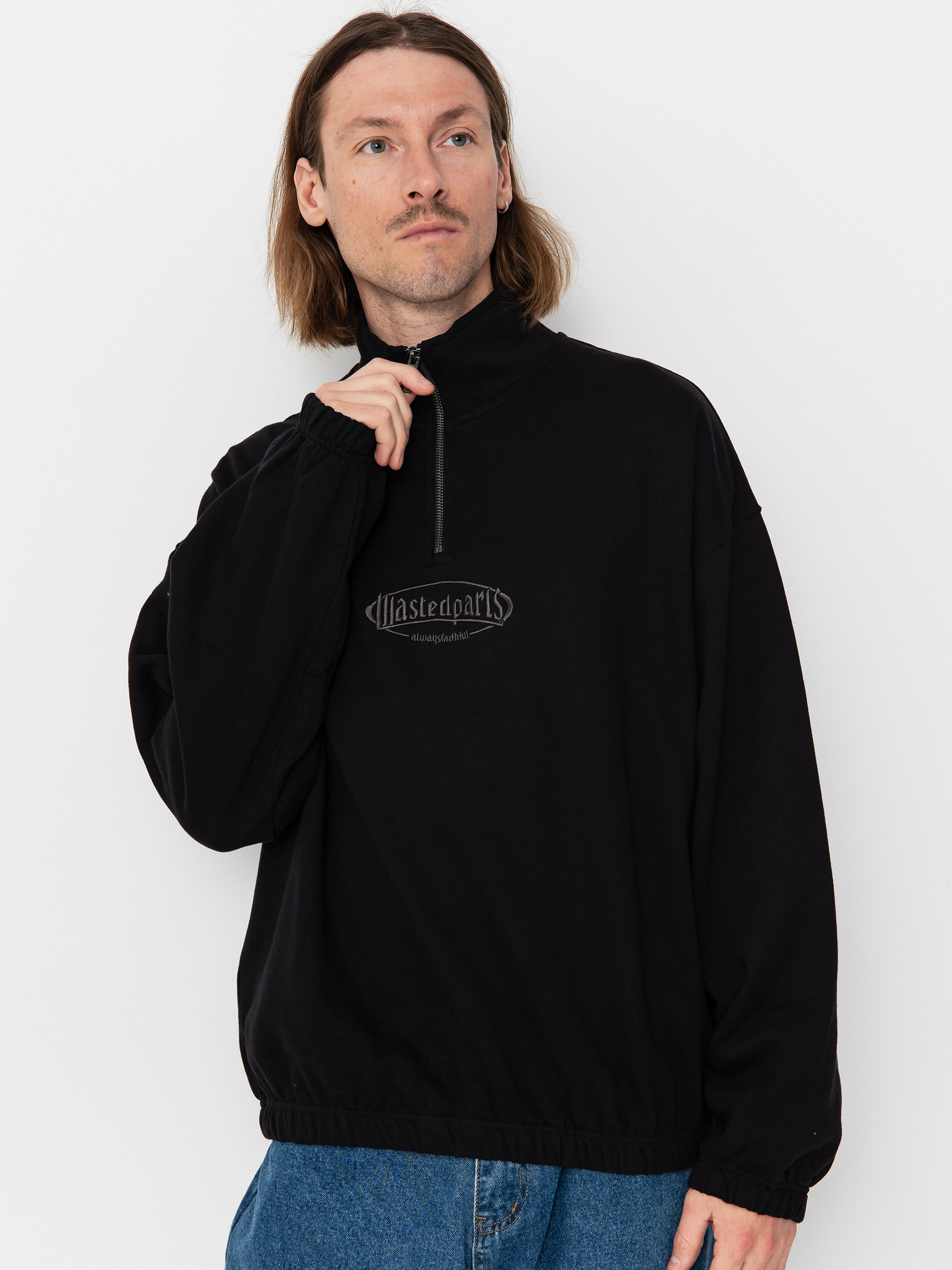 Суитшърт Wasted Paris Yard Boxy Funnel (black)