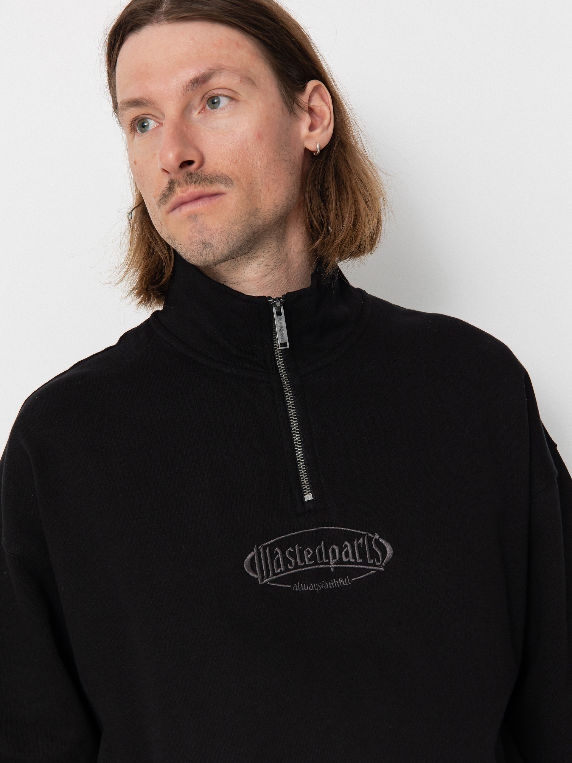 Суитшърт Wasted Paris Yard Boxy Funnel (black)