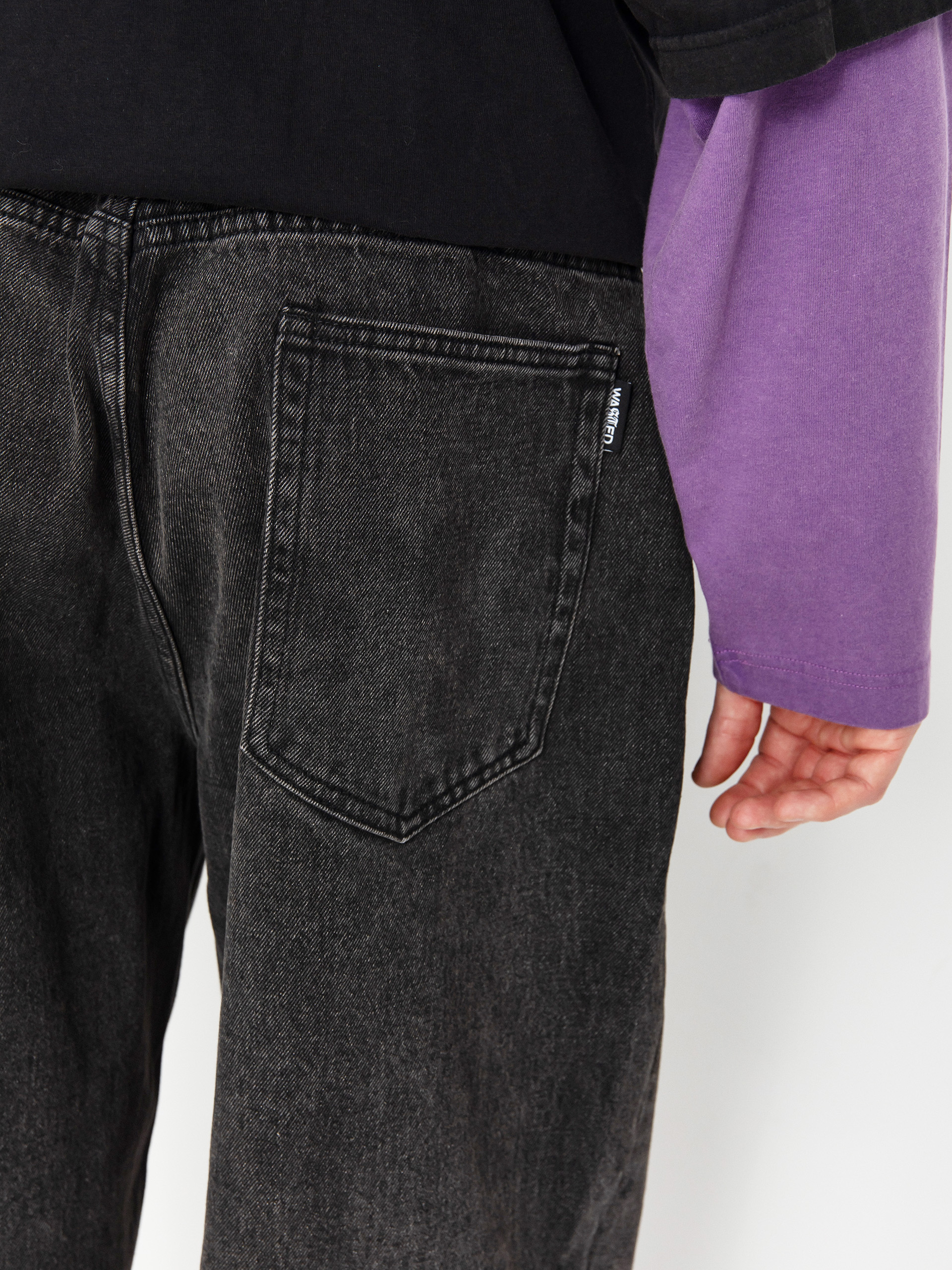 Панталони Wasted Paris Signature Rod (faded black)