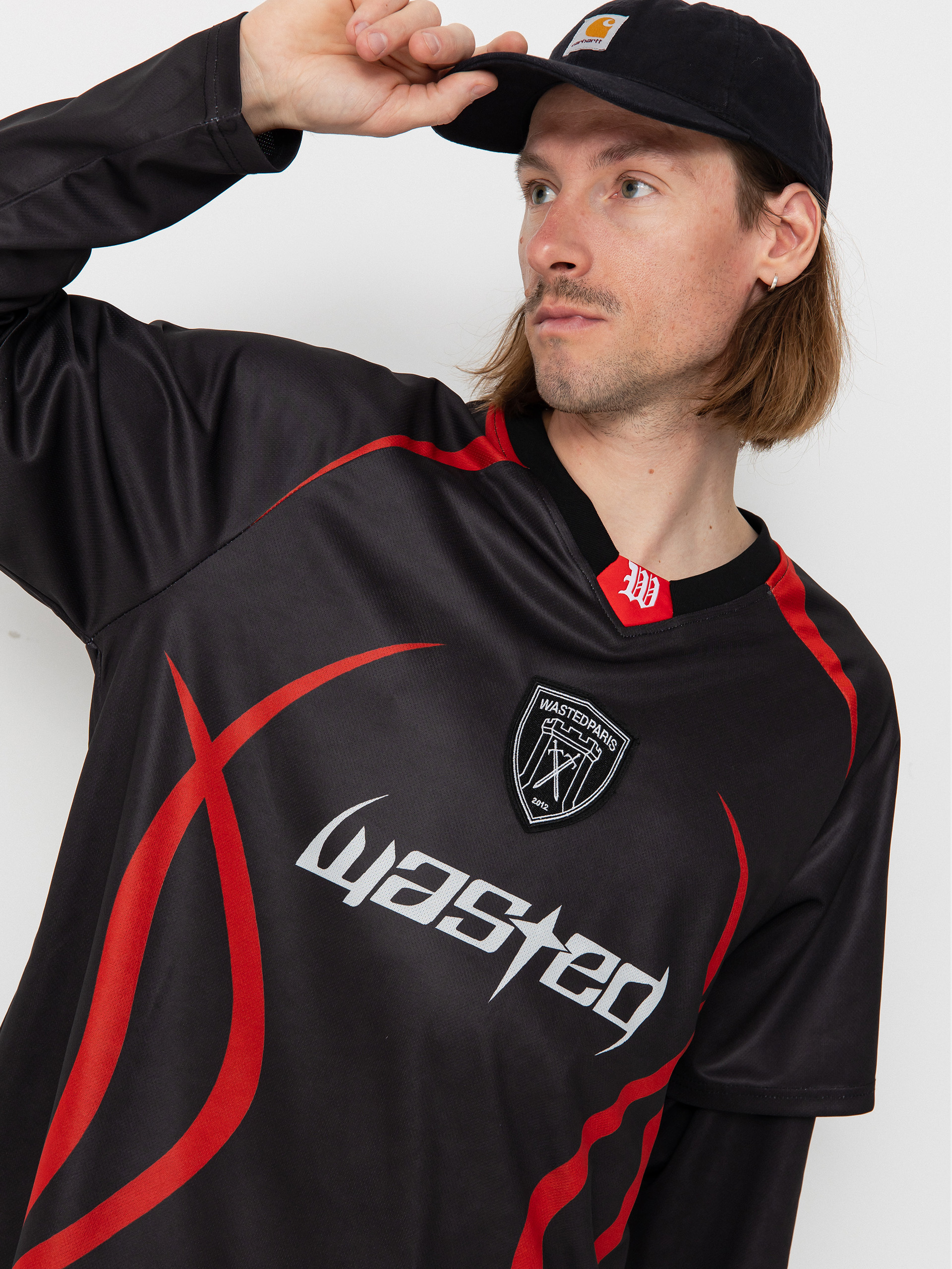 Блуза Wasted Paris Blade Football Jersey Age (black)