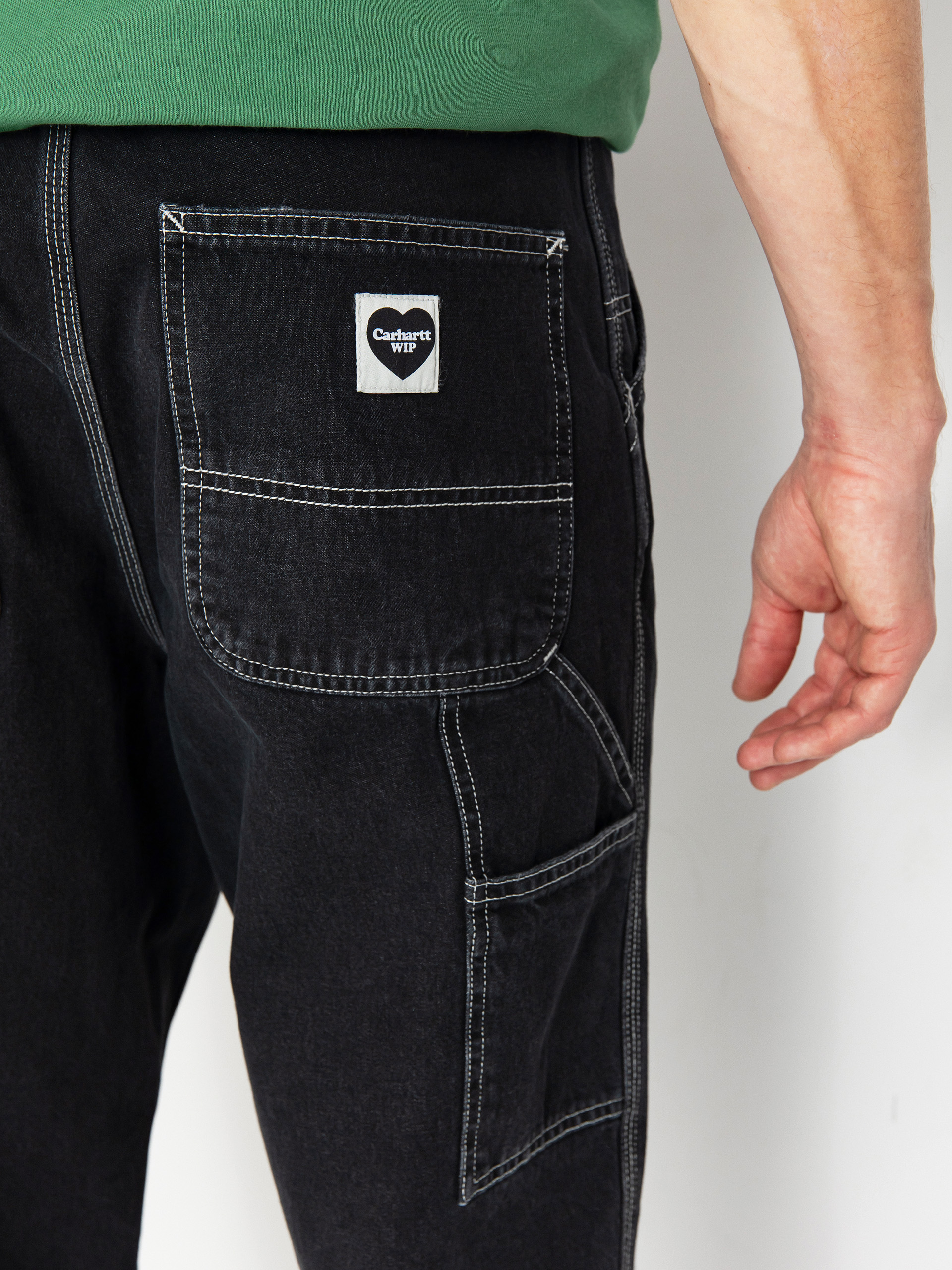 Панталони Carhartt WIP Single Knee (black)