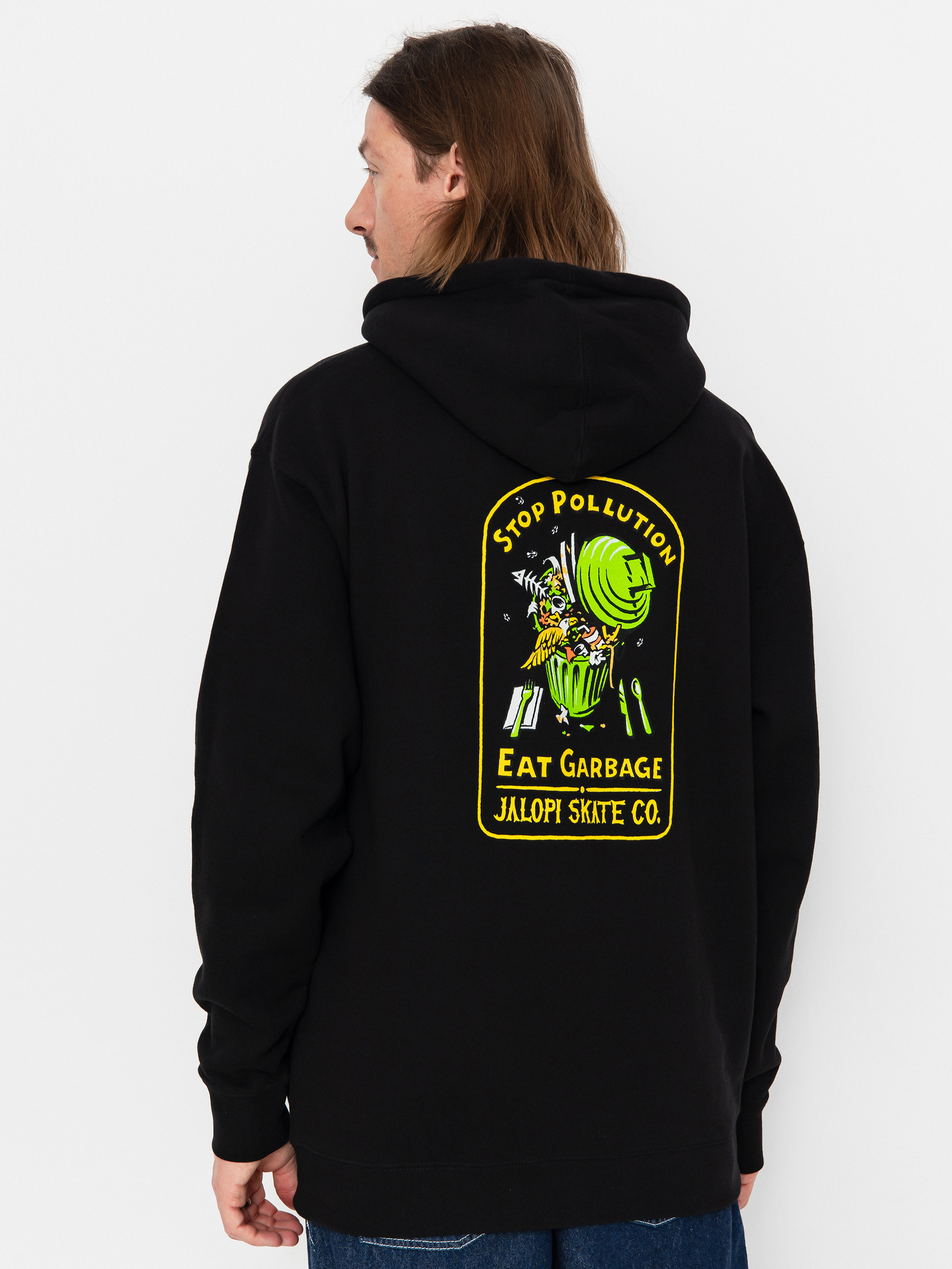 Суитшърт с качулка Antihero Jalopistoppollutn HD