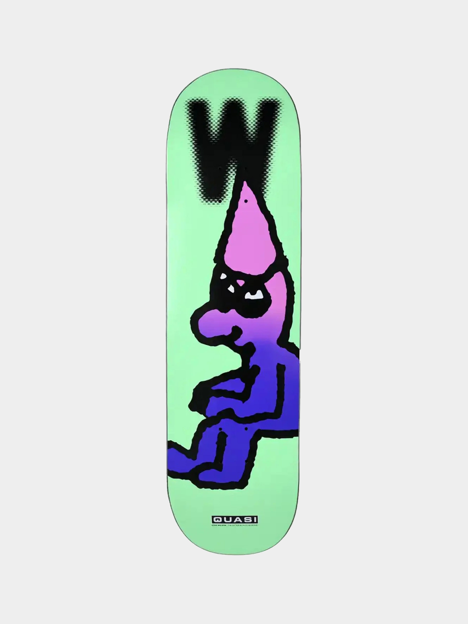 Дъска Quasi Skateboards Wilson The Sitter (mint)