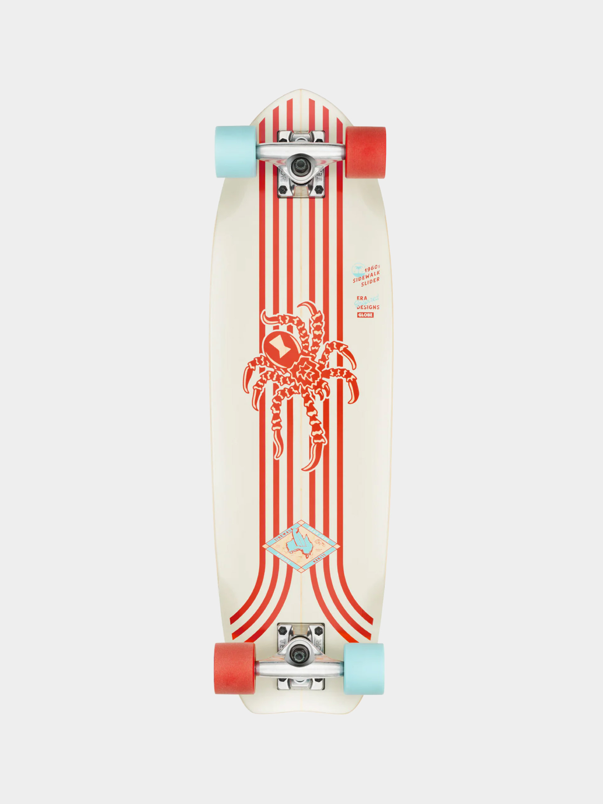 Крузер Globe Sidewalk Slider (red/spider)