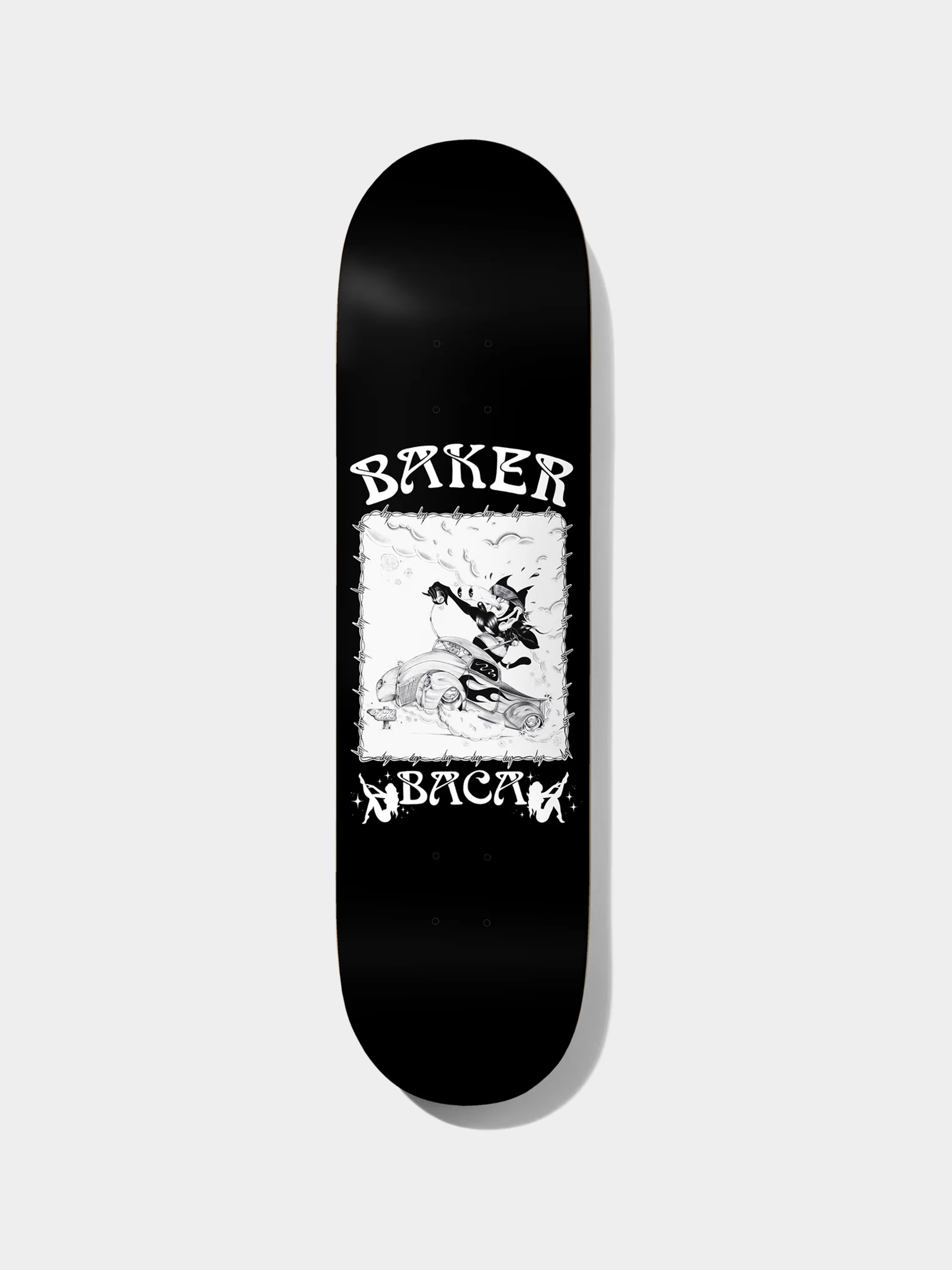 Дъска Baker SB Skate Creep (black/white)