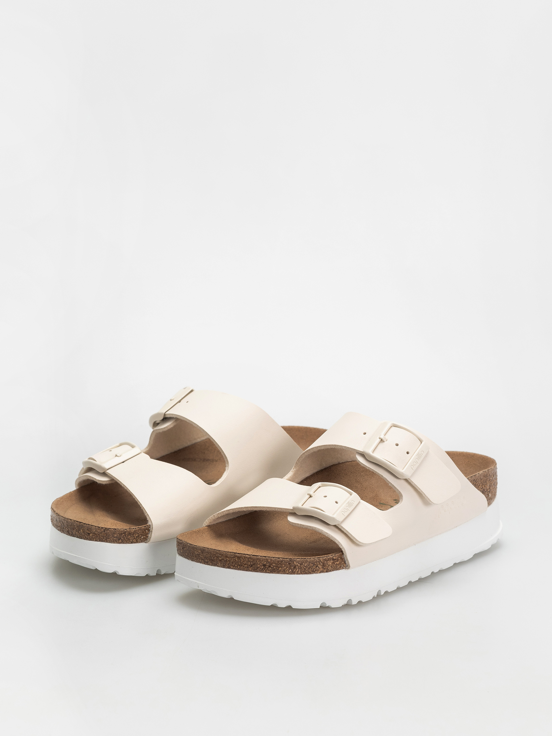 Чехли Birkenstock Arizona Flex Platform Vegan Narrow Wmn (eggshell)