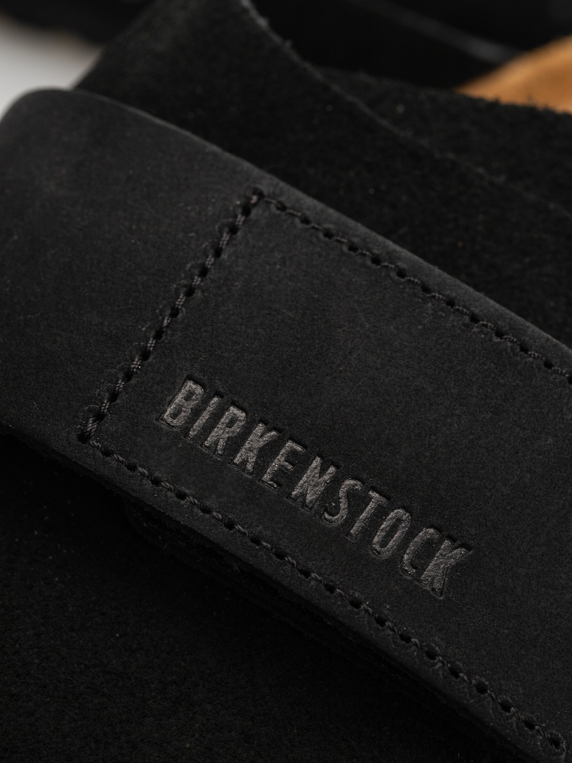 Чехли Birkenstock Kyoto Nubuck Suede Leather Regular (black)