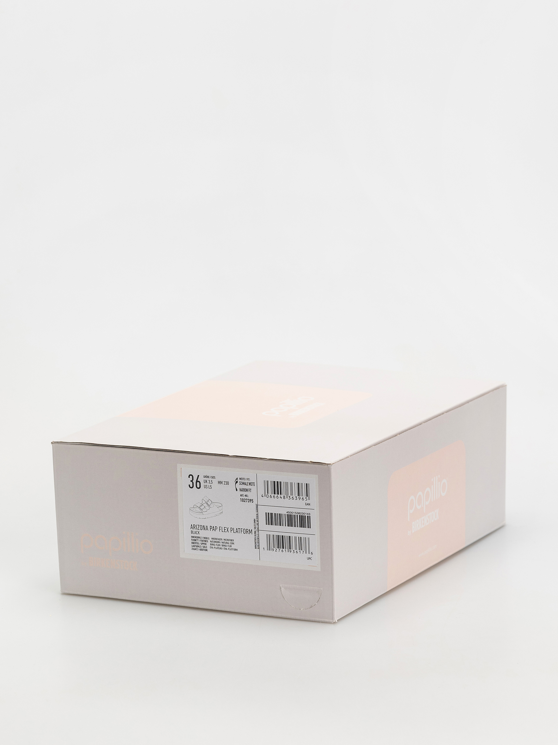 Чехли Birkenstock Arizona Flex Platform Vegan Narrow Wmn (black)