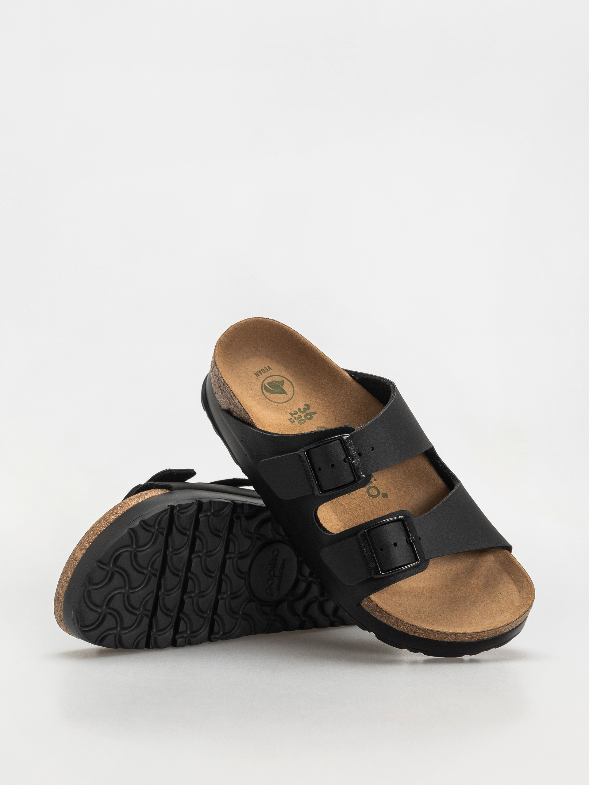 Чехли Birkenstock Arizona Flex Platform Vegan Narrow Wmn (black)