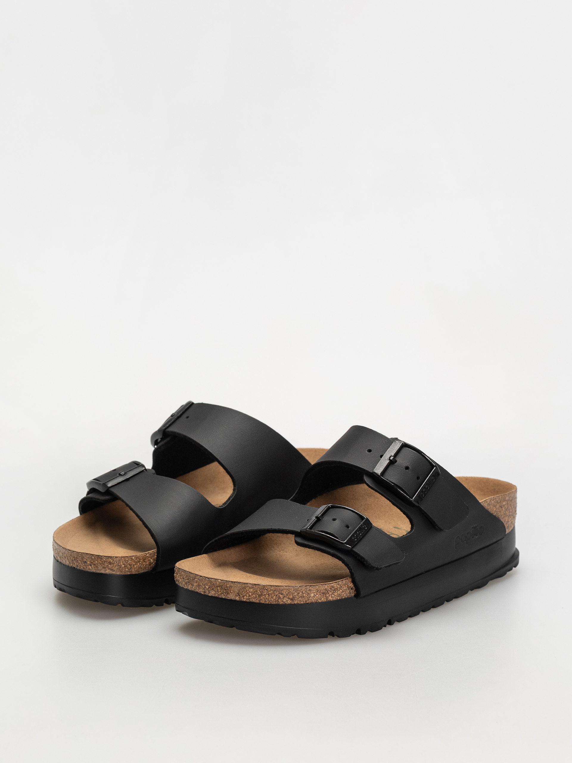 Чехли Birkenstock Arizona Flex Platform Vegan Narrow Wmn (black)