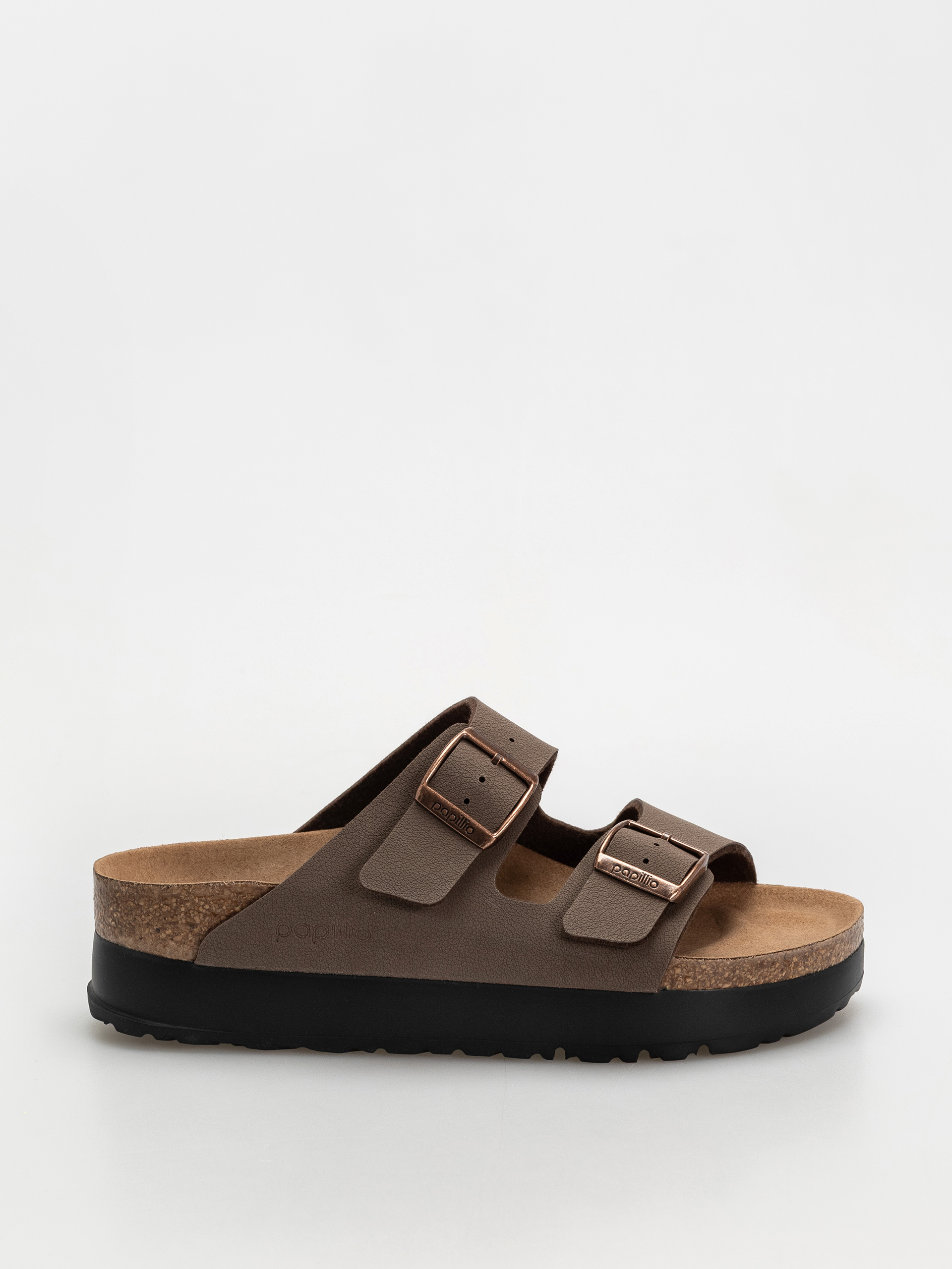 u0427u0435u0445u043bu0438 Birkenstock Arizona Flex Platform Vegan Narrow Wmn (mocca)